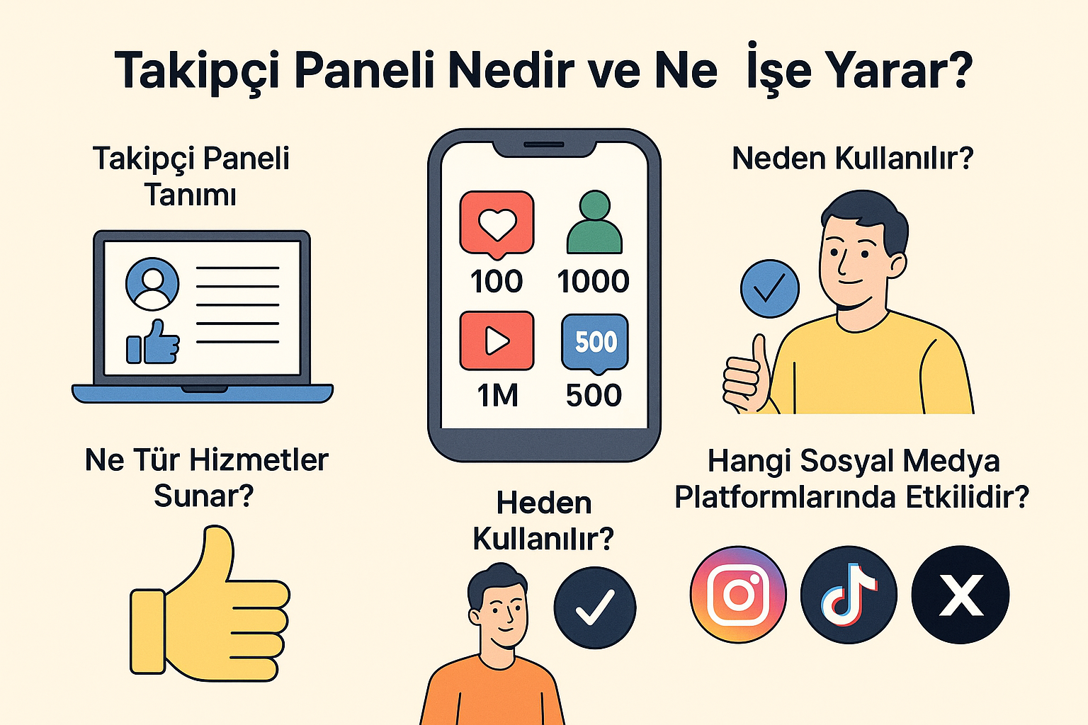 2025'te Sosyal Medyada Uçuran En Ucuz Takipçi Paneli!