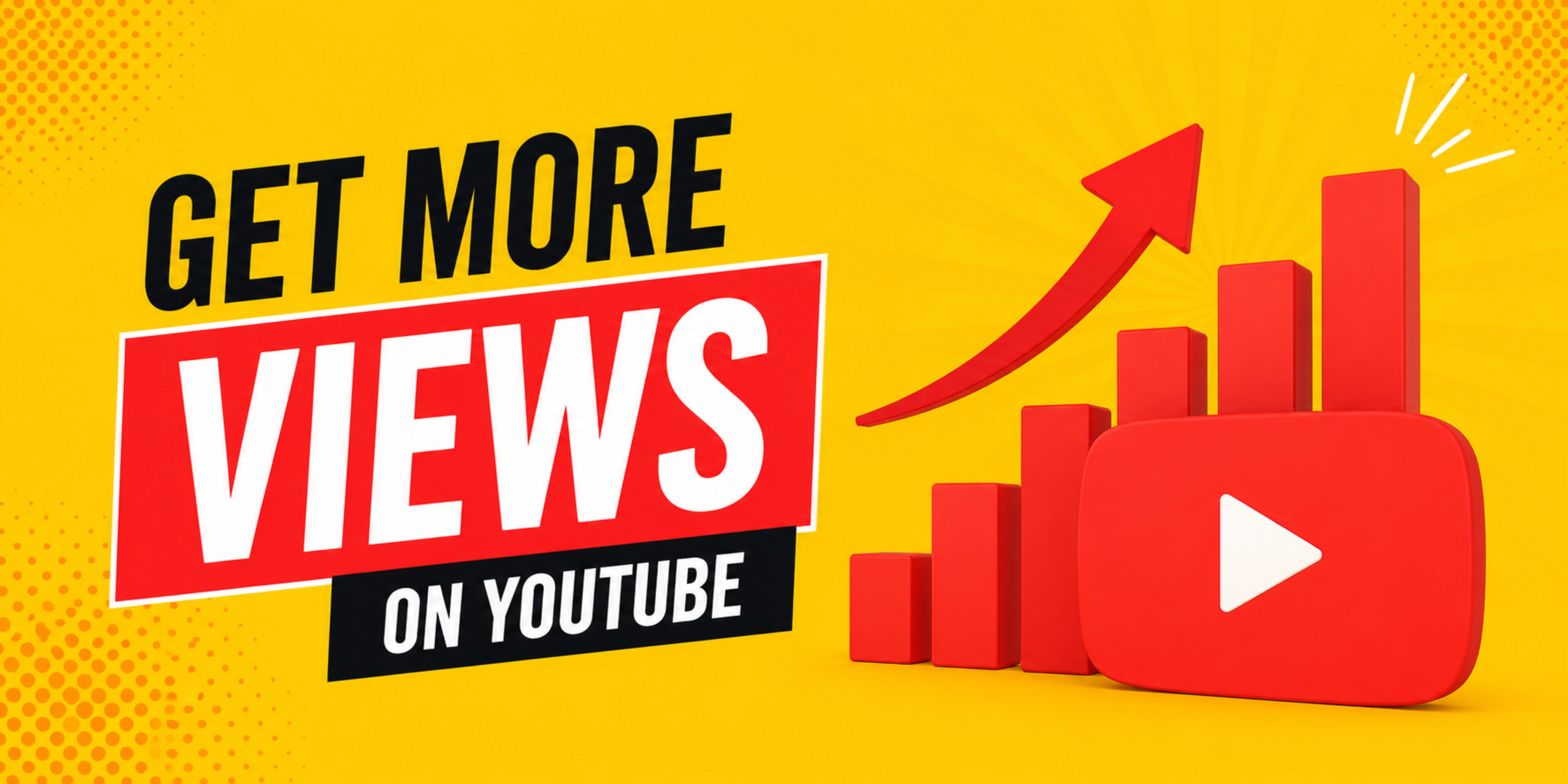 YouTube views from real users
