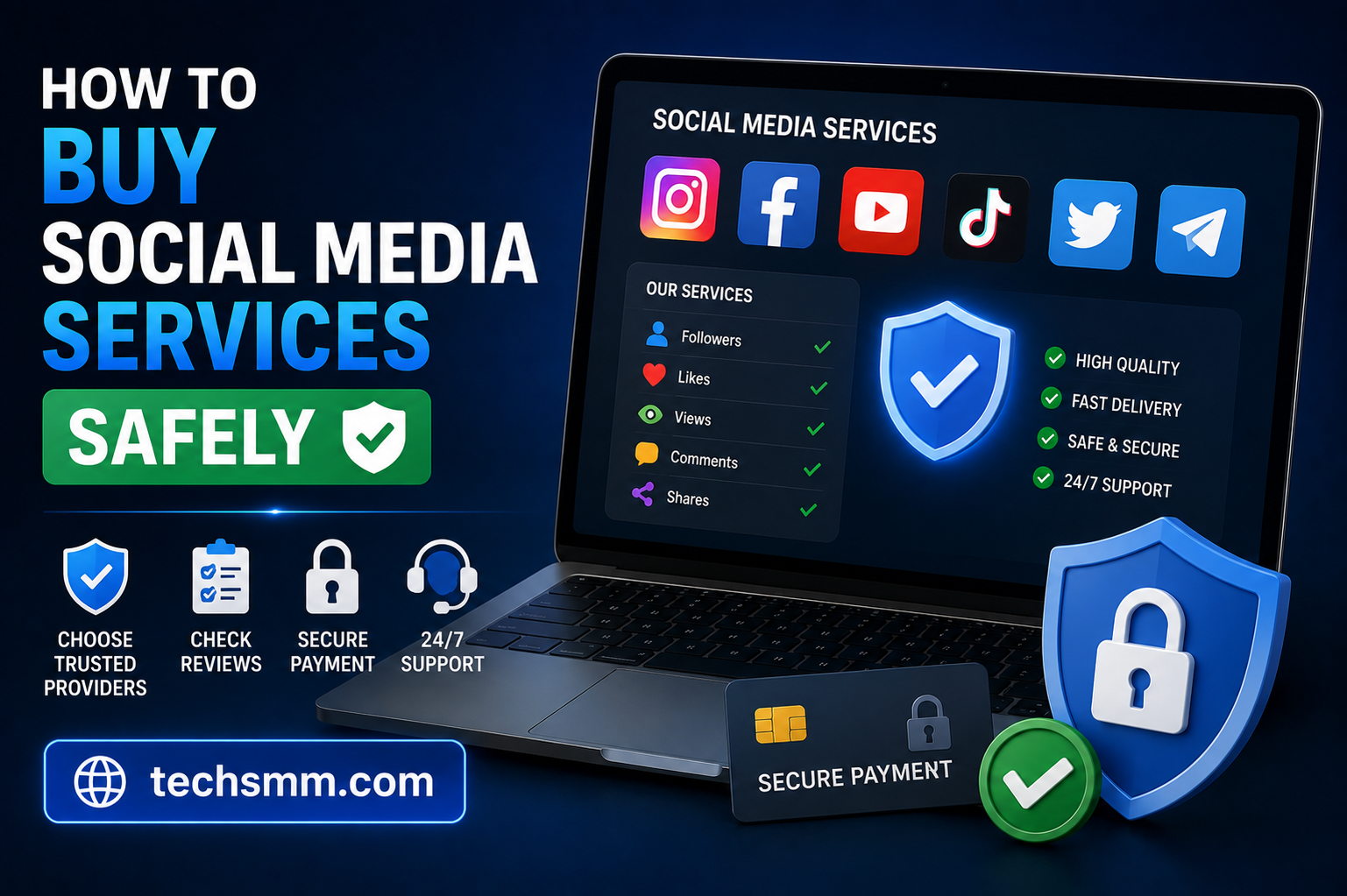 How to Buy Social Media Services Safely