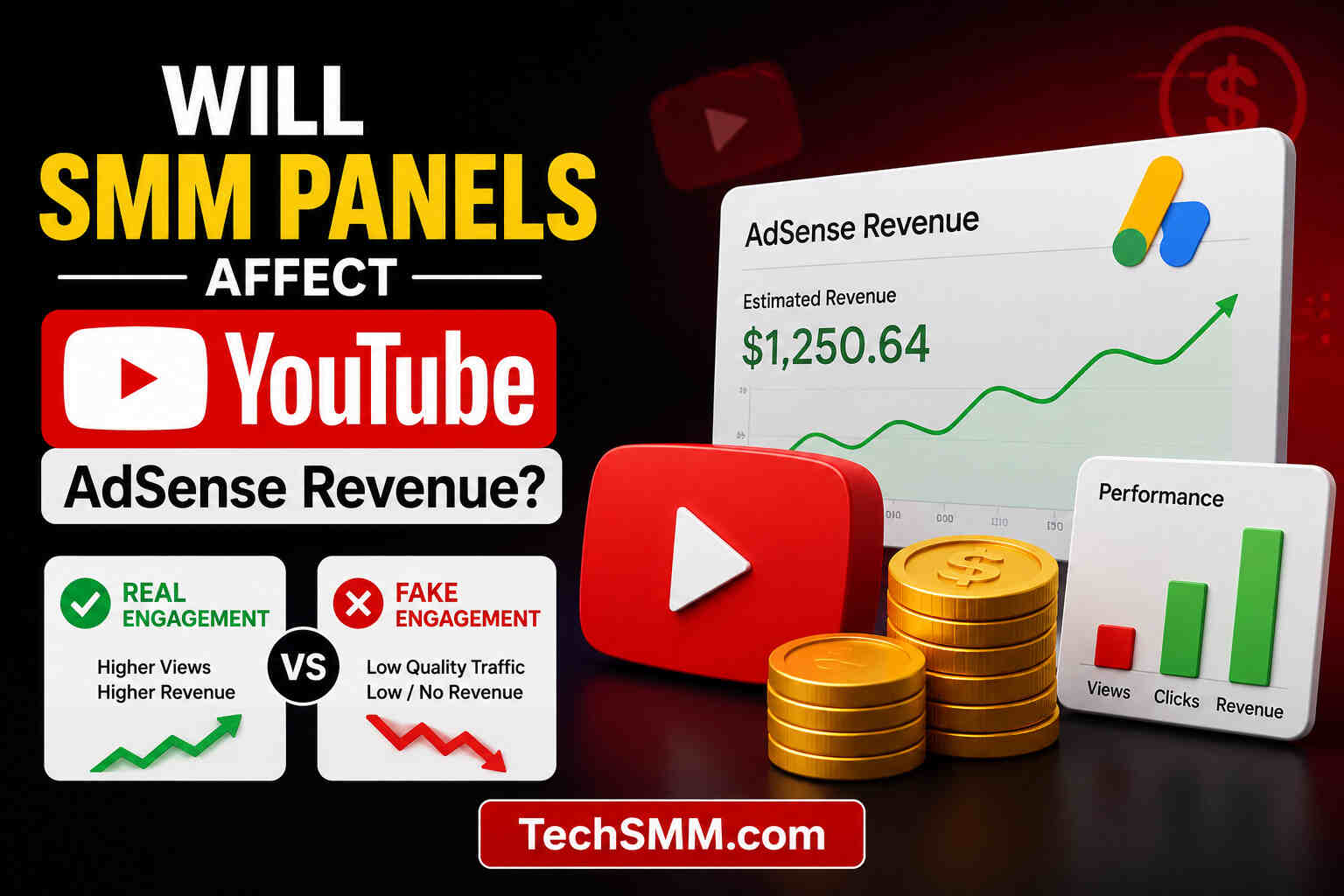 Will SMM Panels Affect YouTube AdSense Revenue?