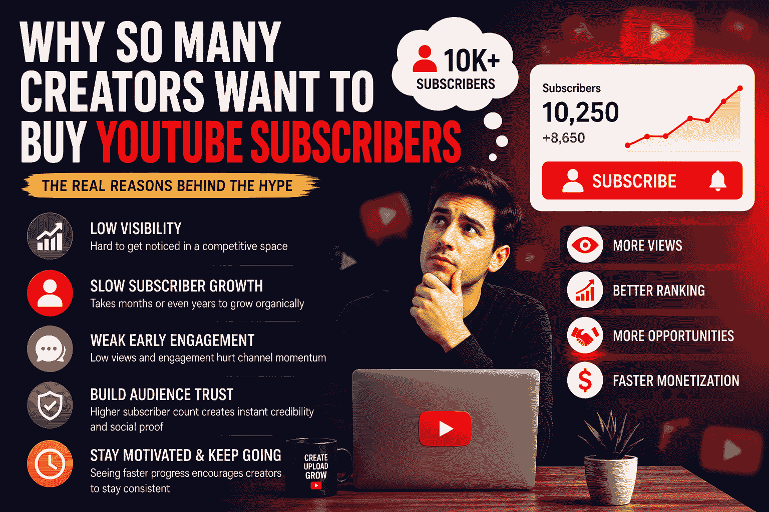 Why So Many Creators Want to Buy YouTube Subscribers