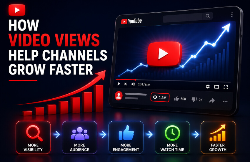 How Video Views Help Channels Grow Faster