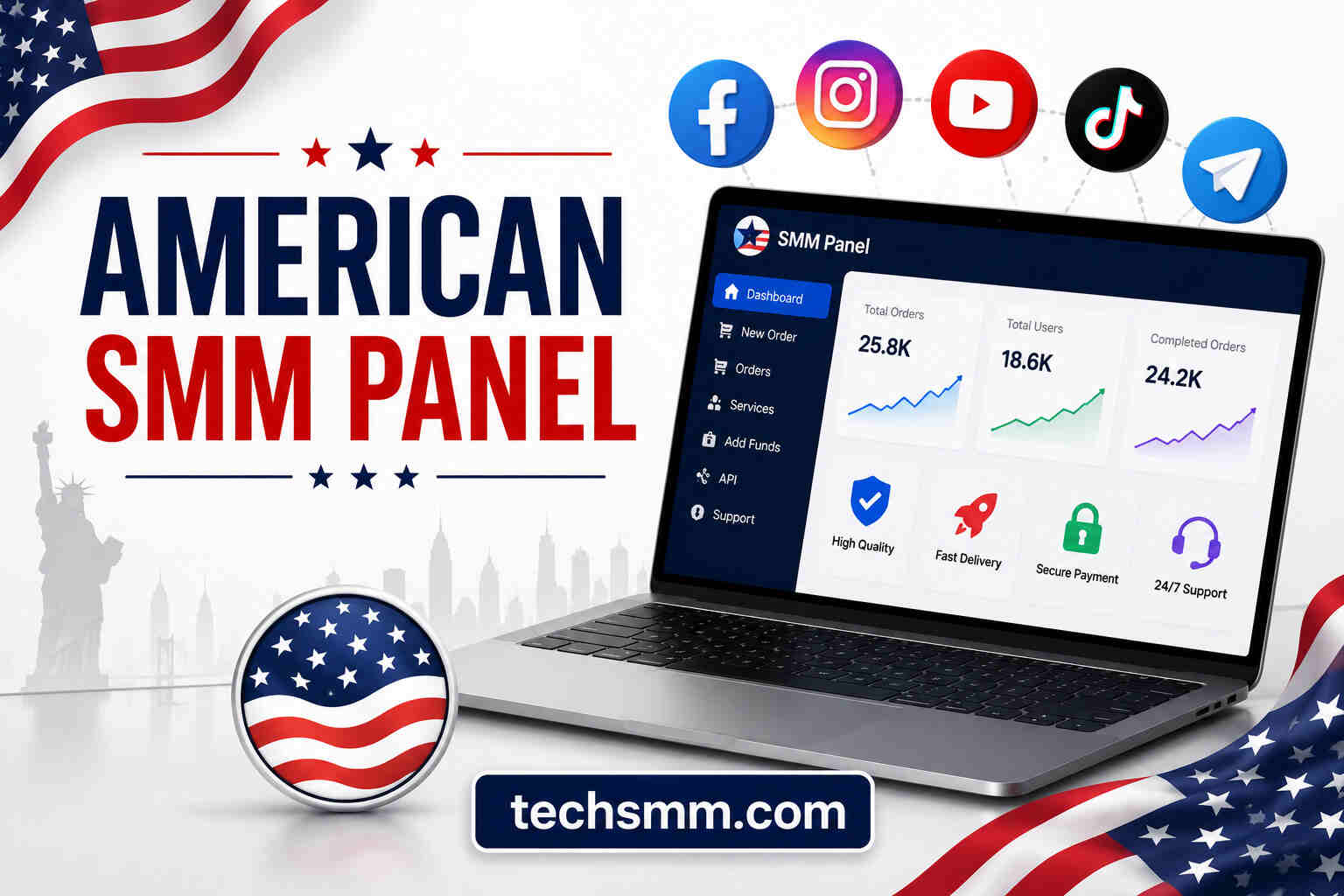American SMM Panel for Reliable USA Social Media Growth