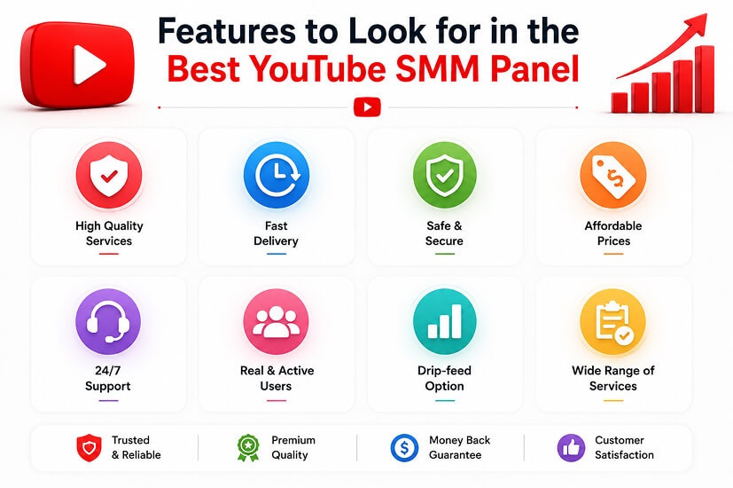 Features to Look for in the Best YouTube SMM Panel
