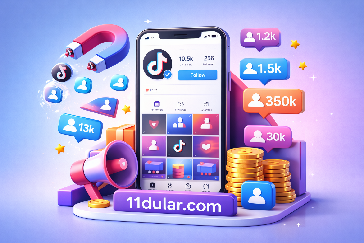 زيادة متابعين تيك توك حقيقي وآمن