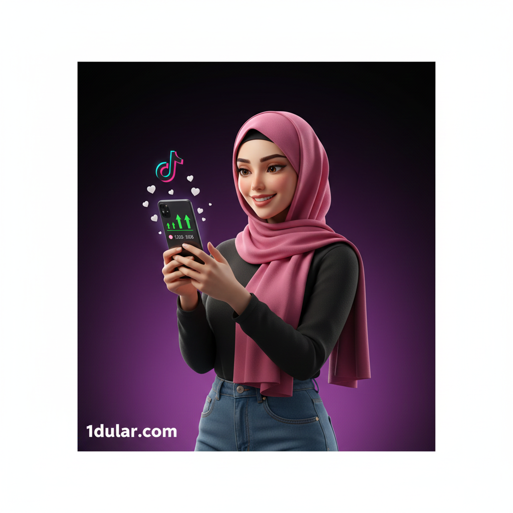 أفضل طرق زيادة متابعين تيك توك: مجاني ومدفوع مع شرح التسجيل في 1dular
