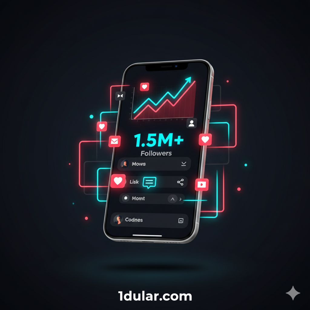 مقارنة زيادة متابعين تيك توك المجانية والمدفوعة