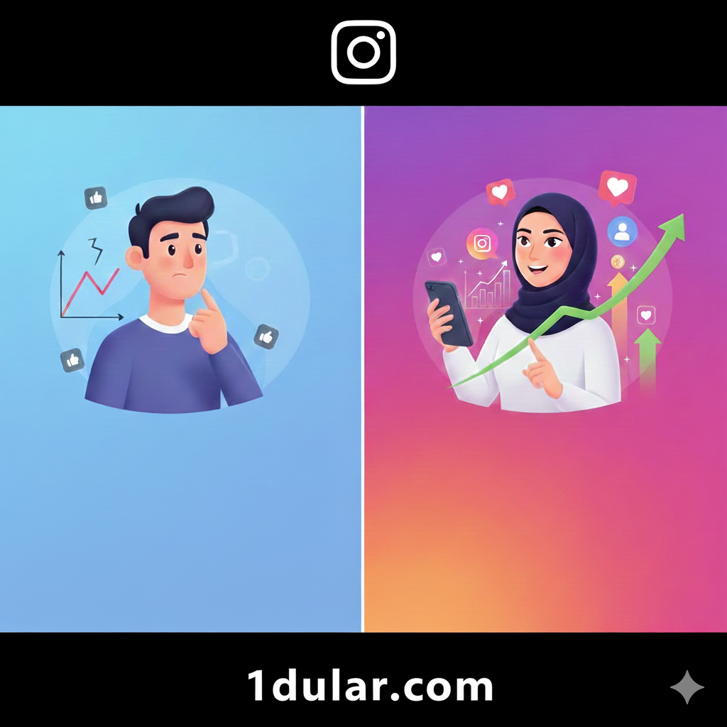 تزويد متابعين انستقرام بطريقة صحيحة مع 1dular