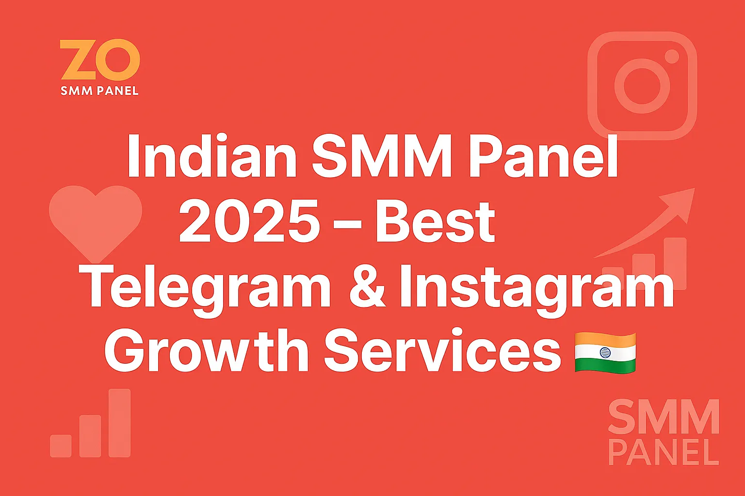 Top Indian SMM Panels in 2025 โ Trusted, Fast & Affordable ๐ฎ๐ณ Indian SMM Panel 2025 cover image showing Telegram and Instagram growth services for Indian users with ZOSMM branding.