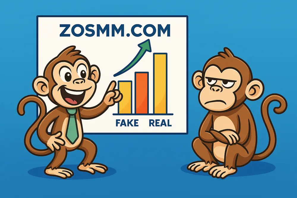 Telegram Member Engagement Chart Chart showing engagement difference between fake and real members