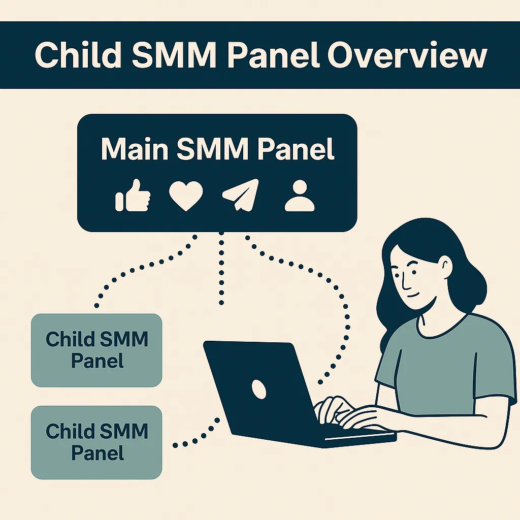 Child SMM Panel Overview Explanation of how child SMM panels connect to main panels