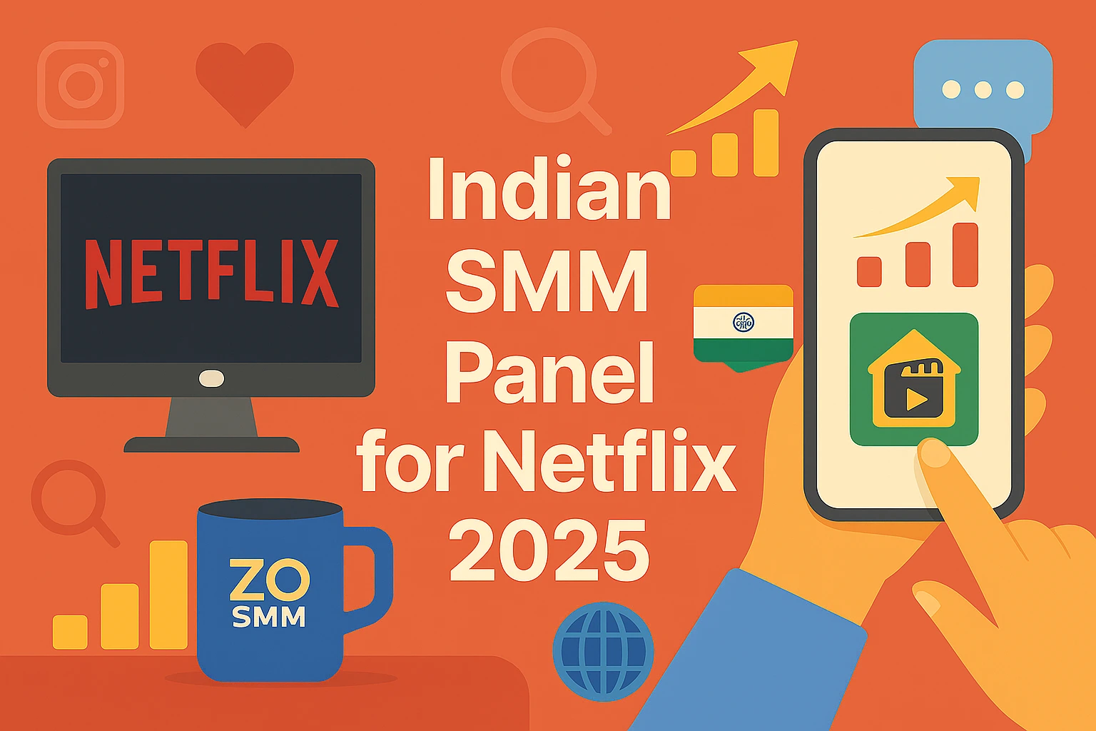 Grow Netflix & OTT with Indian SMM Panel! 🚀 Buy real Netflix followers, likes & reviews. Fast, cheap & secure.