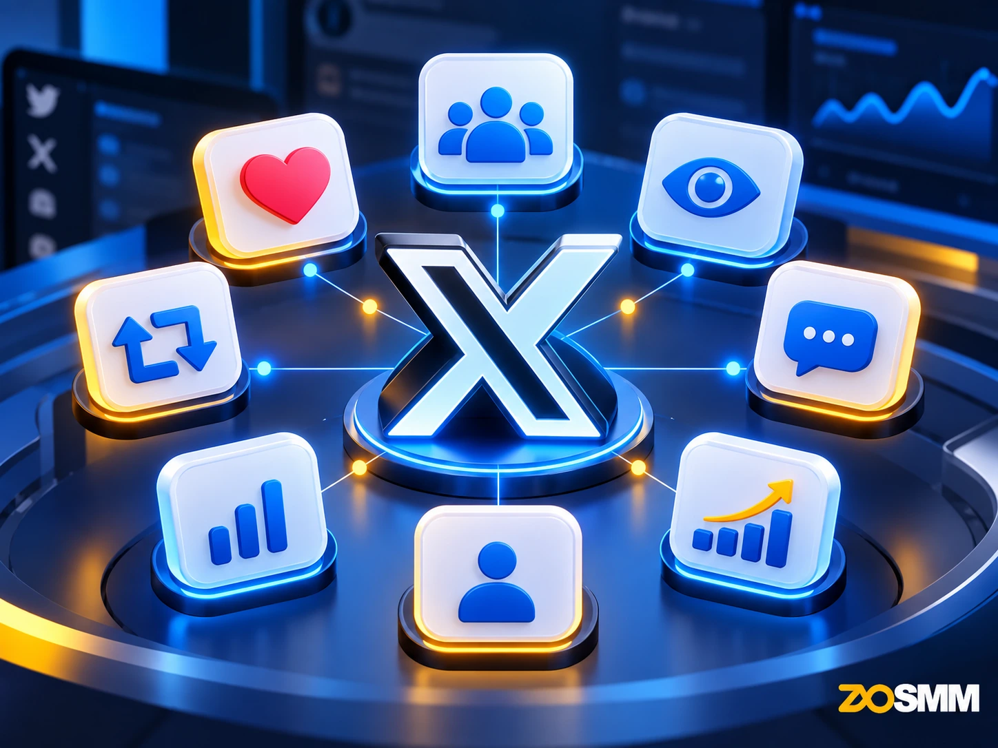Twitter SMM panel services for followers, likes, views and comments