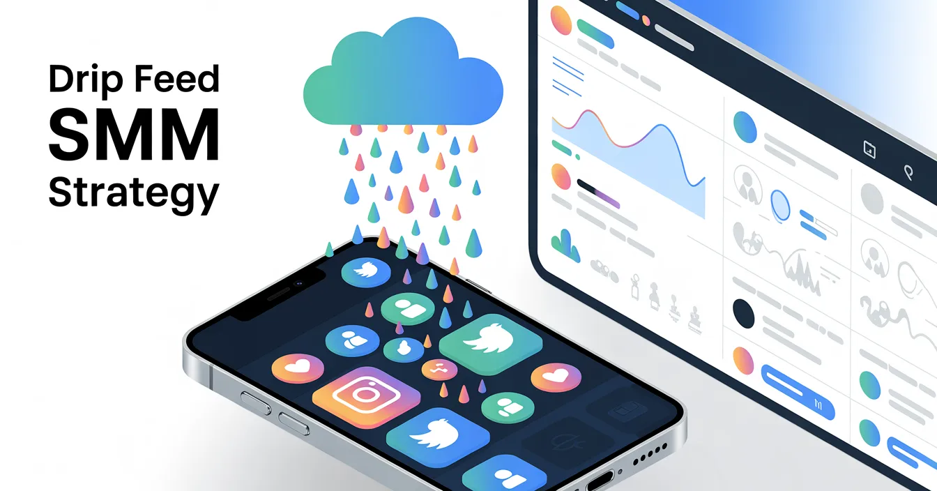 Drip feed strategy in SMM panel for gradual social media growth