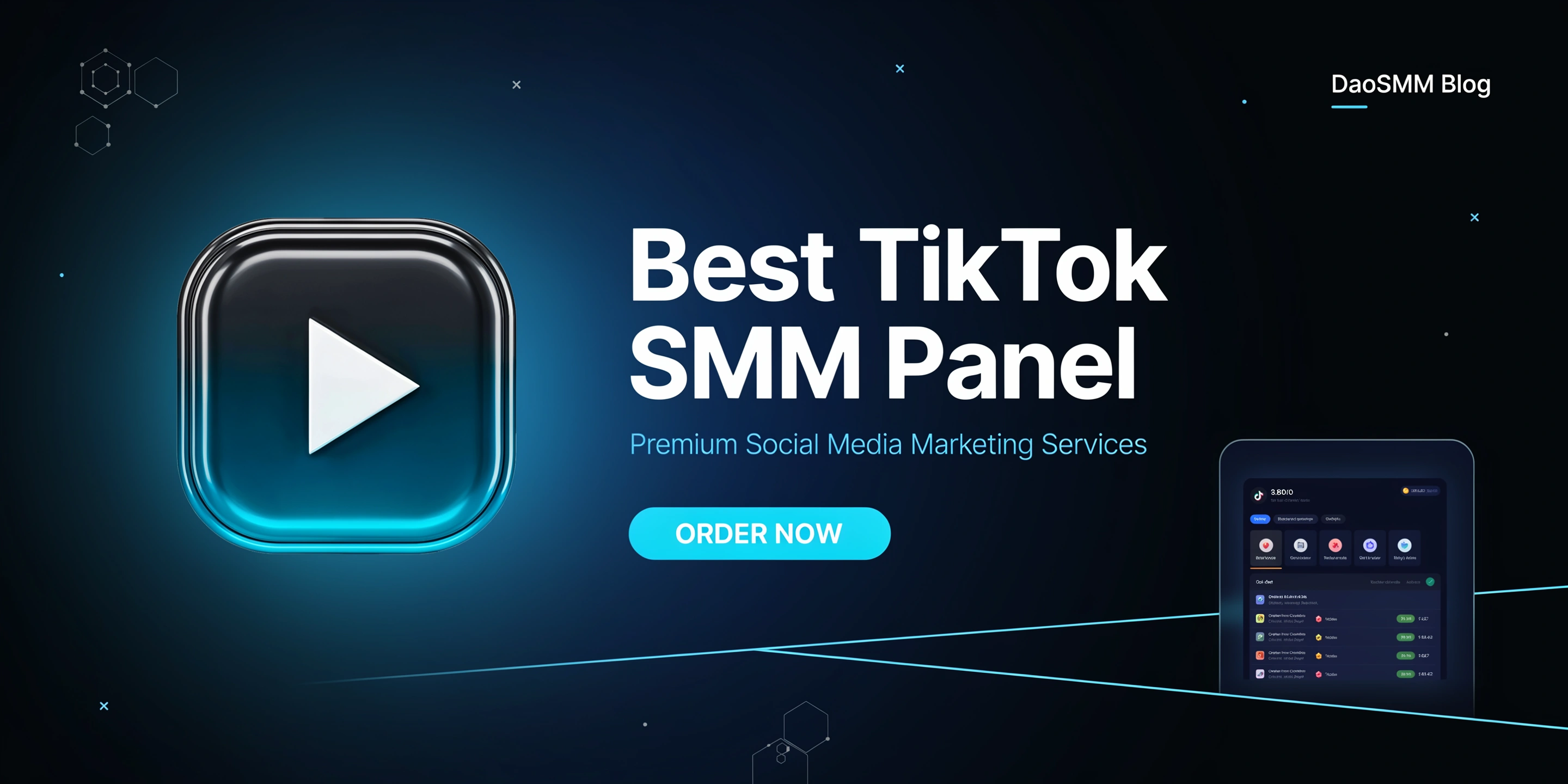 Best SMM panel for TikTok followers, likes and views in 2026