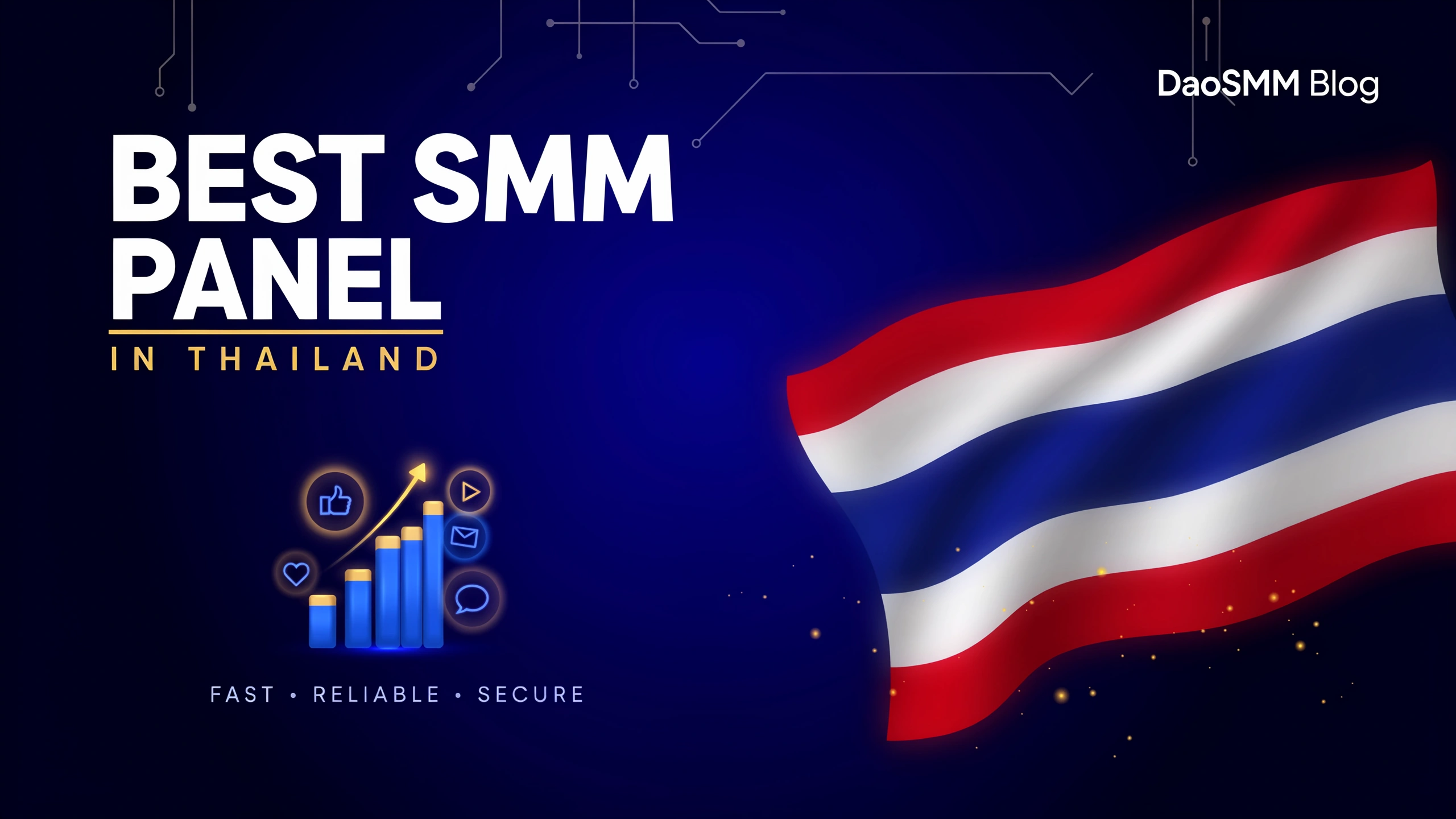 The best SMM panel in Thailand for fast social media growth on DaoSMM