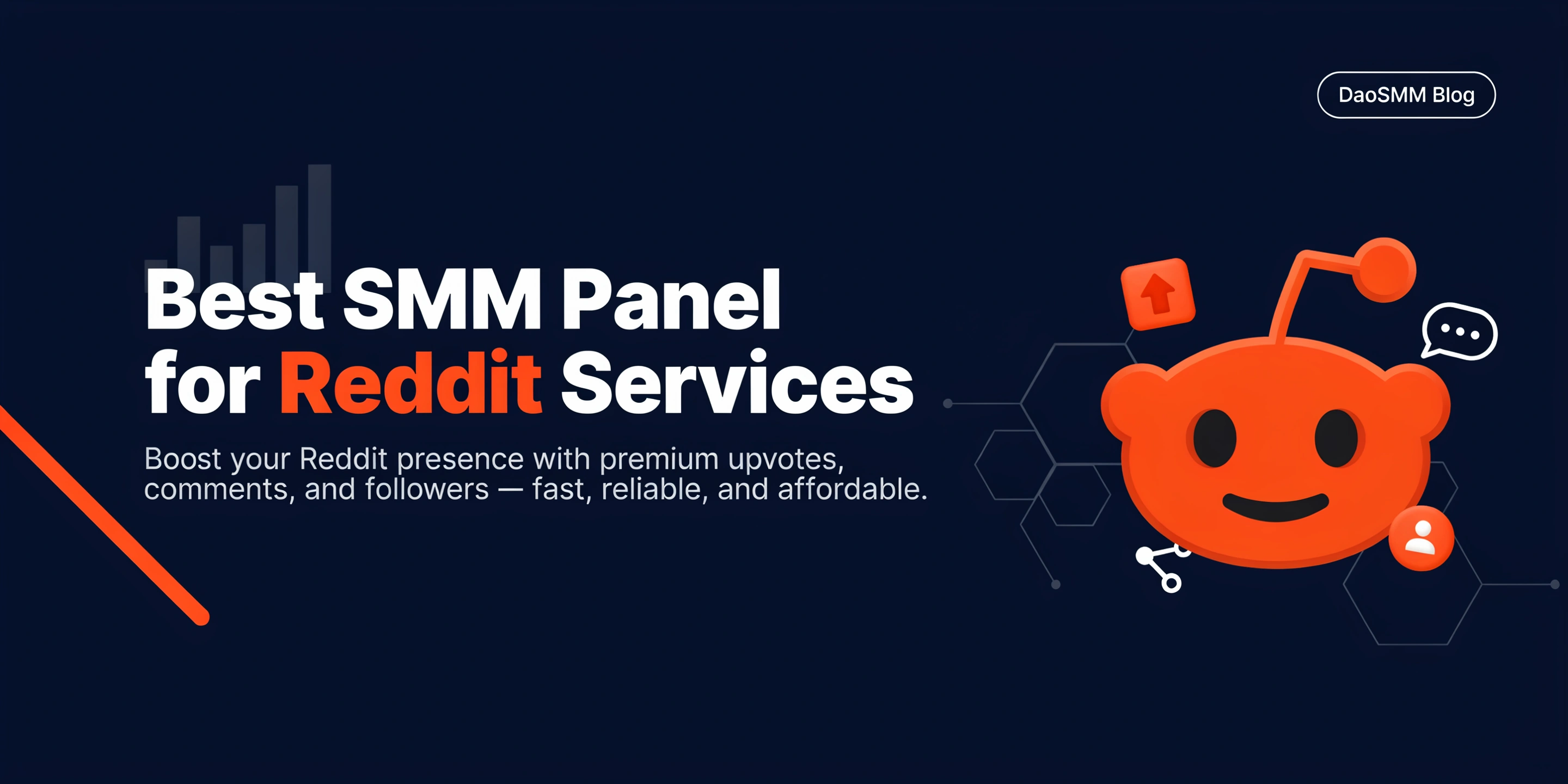 Reddit SMM panel for upvotes, members, post views and engagement services
