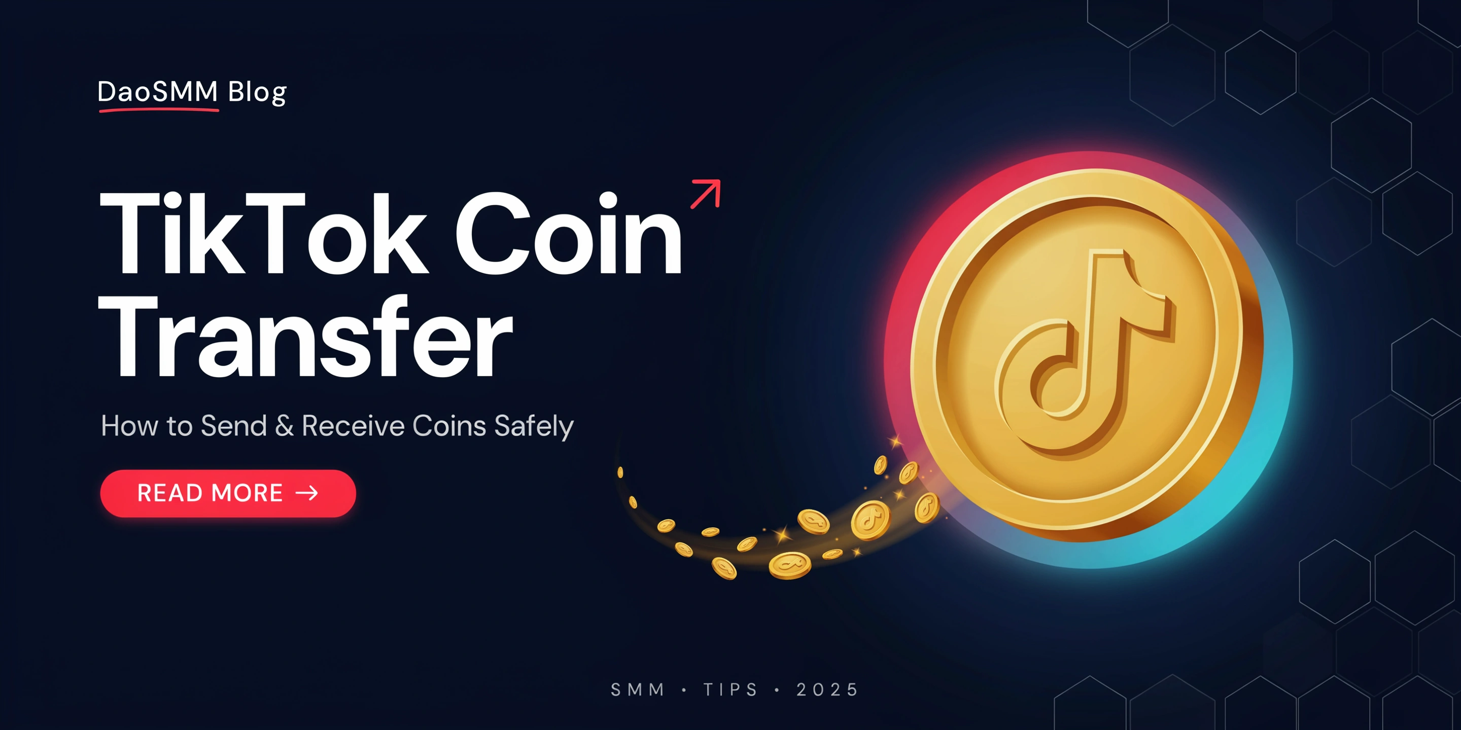 TikTok Coins transfer between two accounts on smartphones