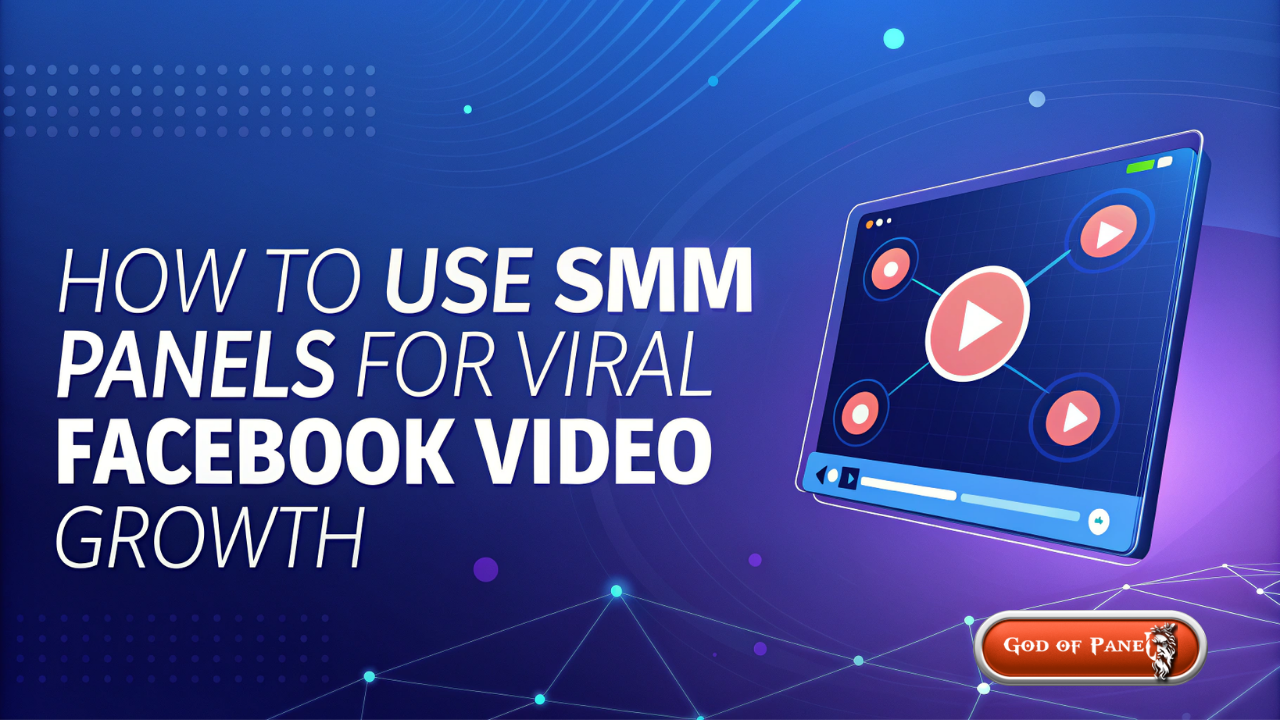 Comment utiliser les panels SMM pour une croissance virale des vidéos Facebook
