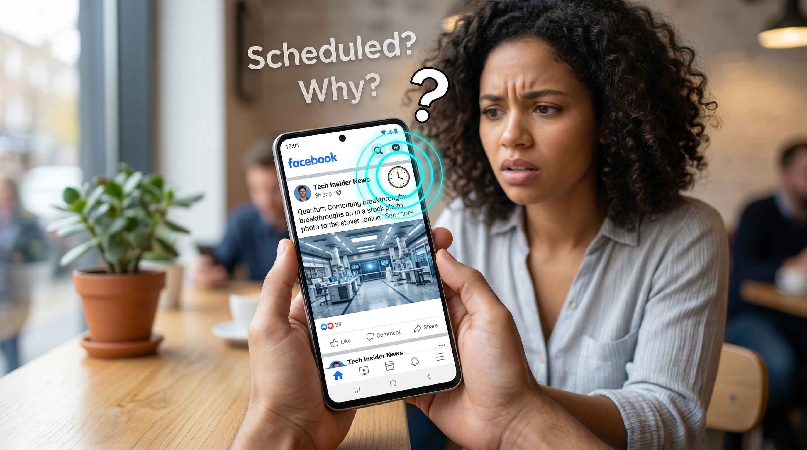 Facebook - What Does The Little Clock Means On Post? - GodofPanel SMM Panel Blog