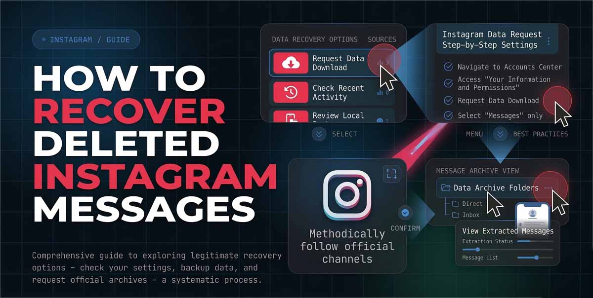 How To Recover Deleted Instagram Messages