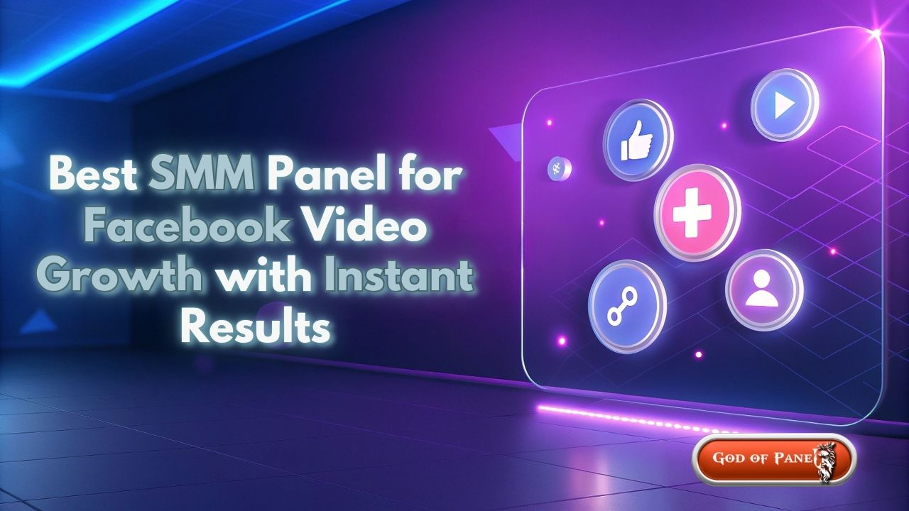 أفضل لوحة SMM لنمو فيديوهات الفيسبوك مع نتائج فورية