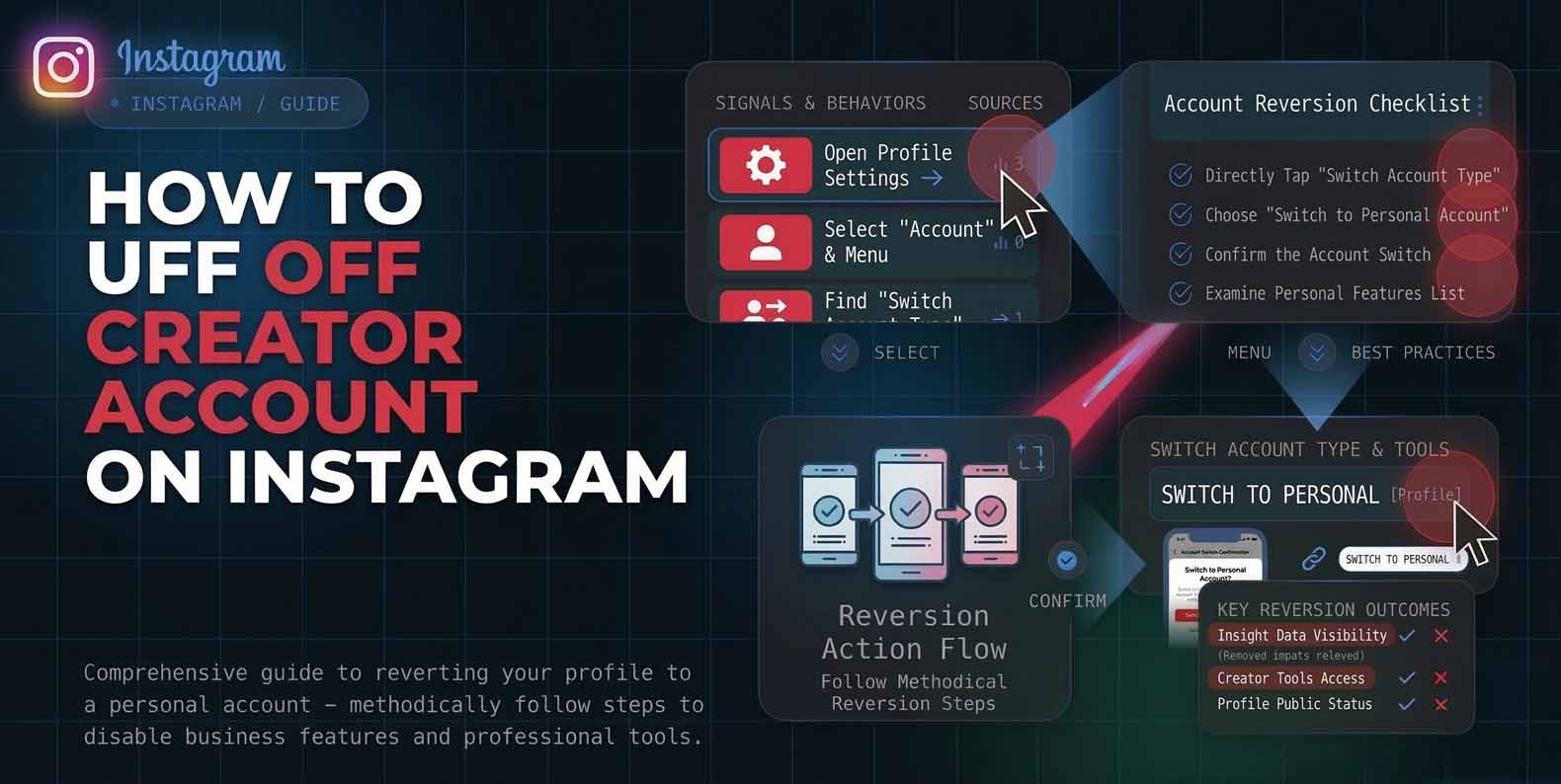 Instagram'da Creator Hesabı Nasıl Kapatılır