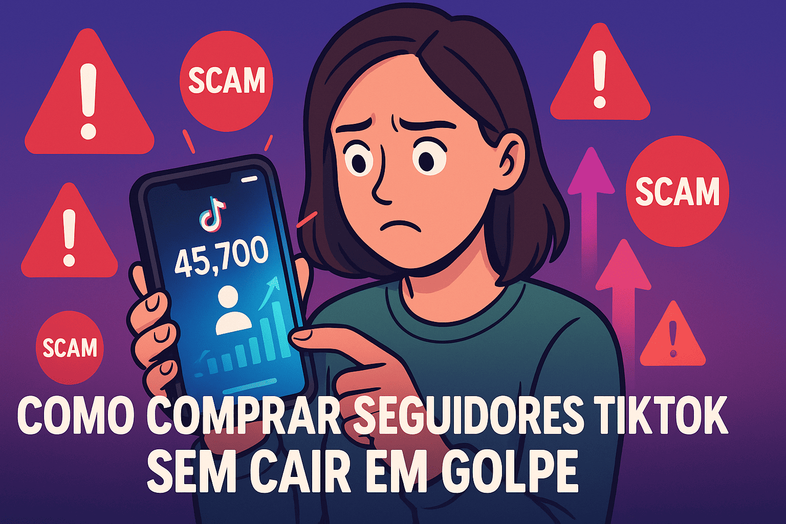 Como comprar seguidores TikTok sem cair em golpe Como comprar seguidores TikTok sem cair em golpe