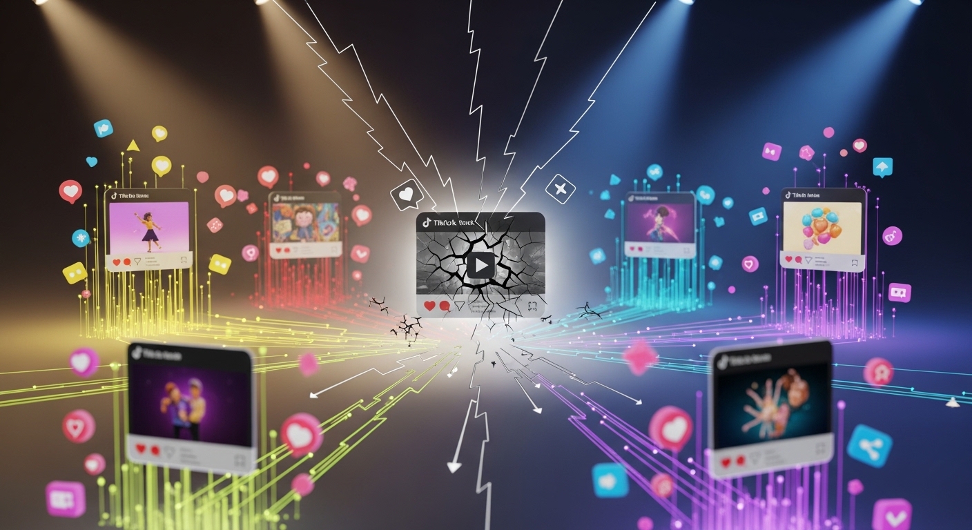 Por que alguns vídeos são limitados sem aviso no TikTok