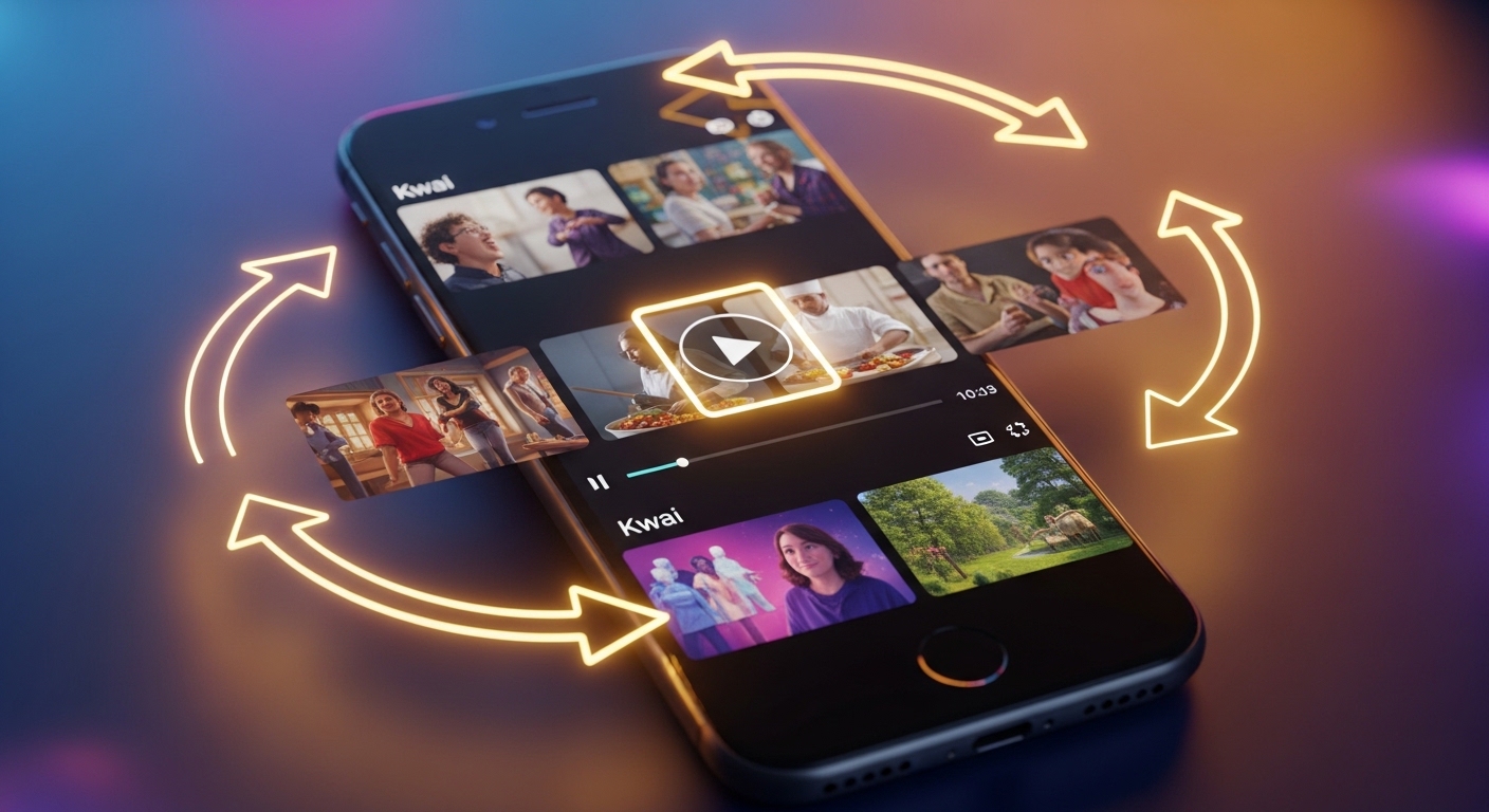 Por que repetir formatos aumenta o alcance no Kwai