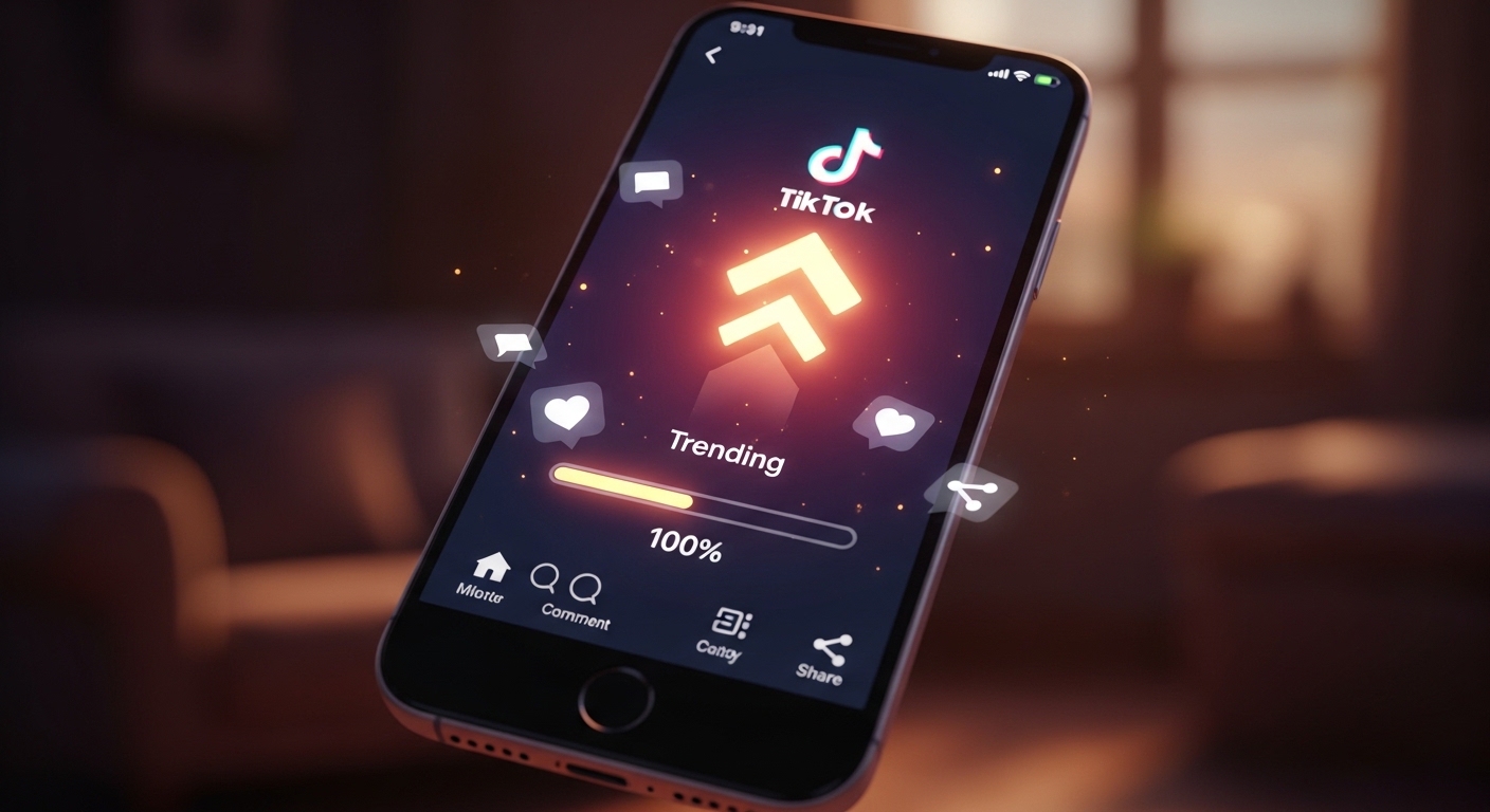 O impacto da taxa de conclusão no crescimento no TikTok