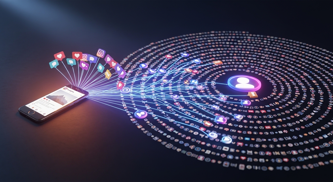 Como o Instagram decide quem vê seu conteúdo primeiro