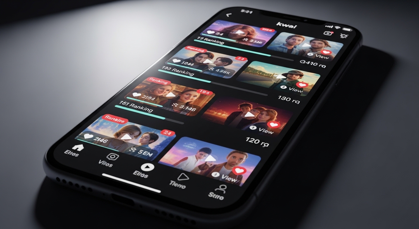 Como o Kwai classifica seus vídeos internamente