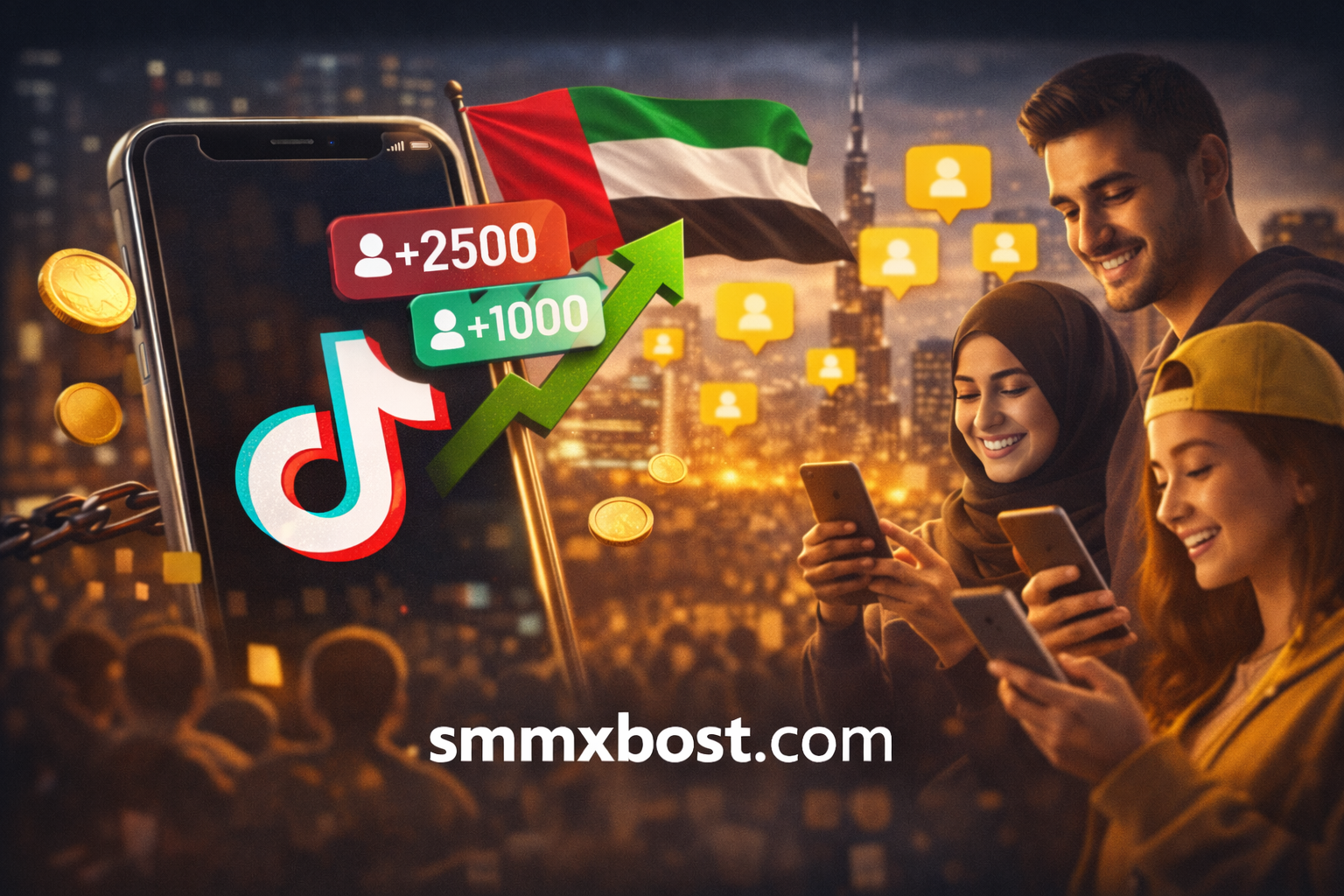 زيادة متابعين تيك توك الإمارات