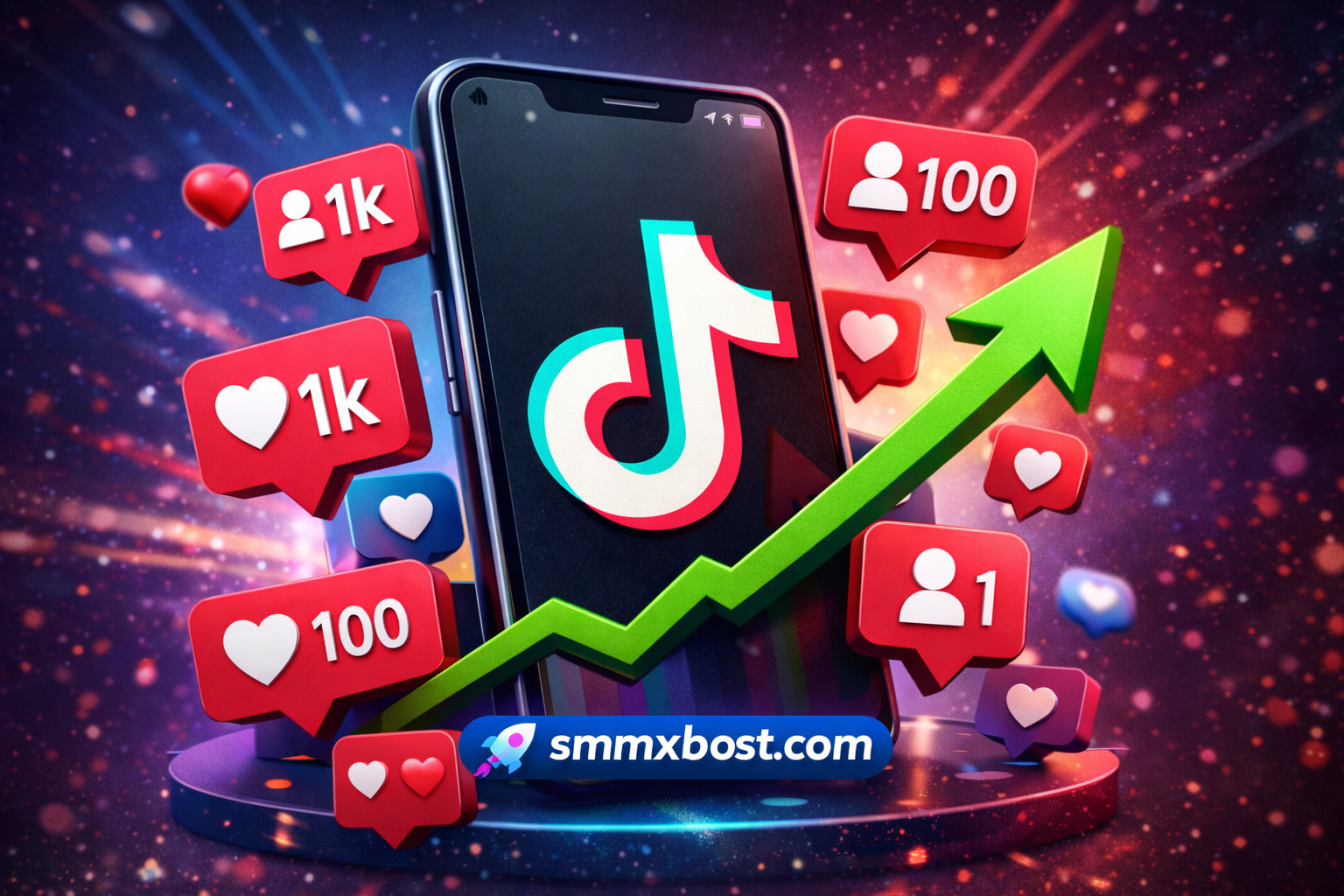 زيادة متابعين تيك توك حقيقين متفاعلين 2026