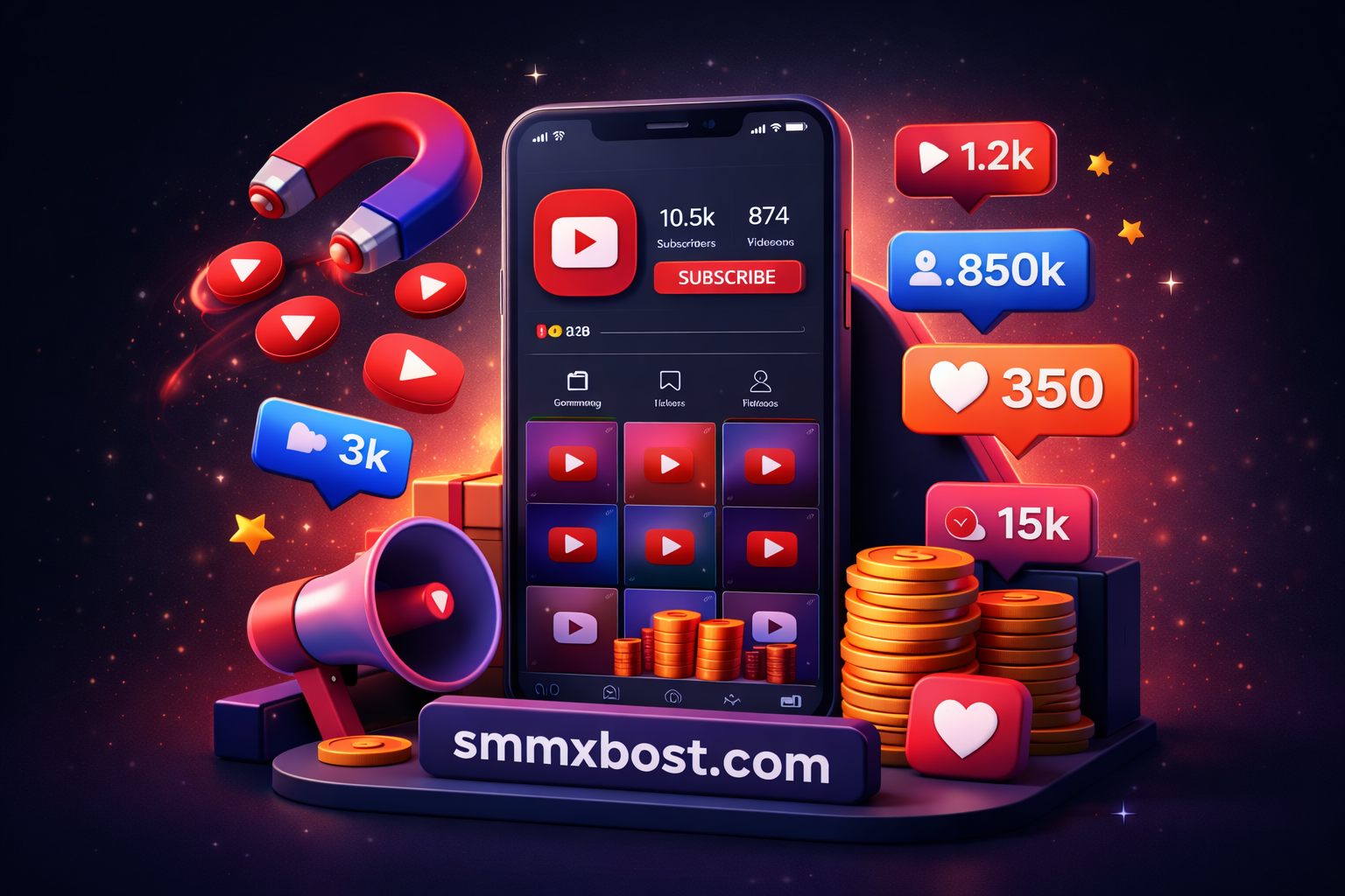 زيادة مشاهدات يوتيوب بطريقة آمنة