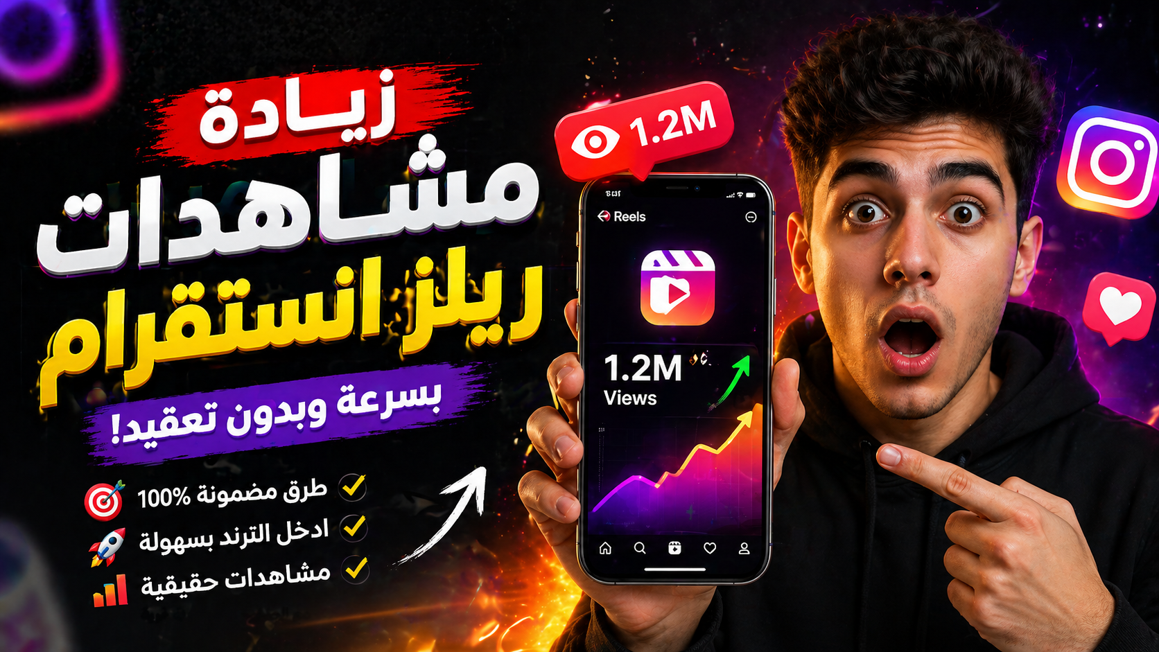 زيادة مشاهدات ريلز انستقرام | smmxboost