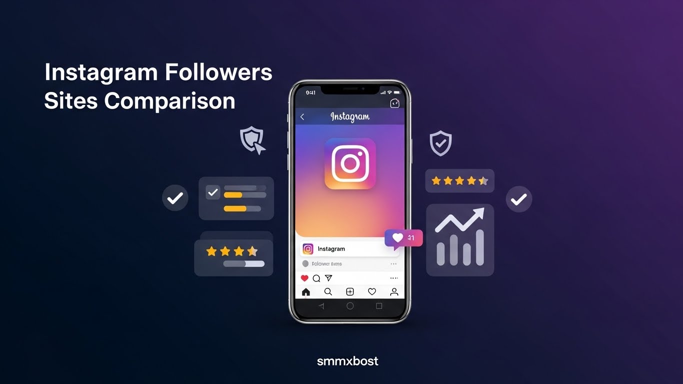 مقارنة بين أفضل مواقع زيادة متابعين إنستقرام 2026 