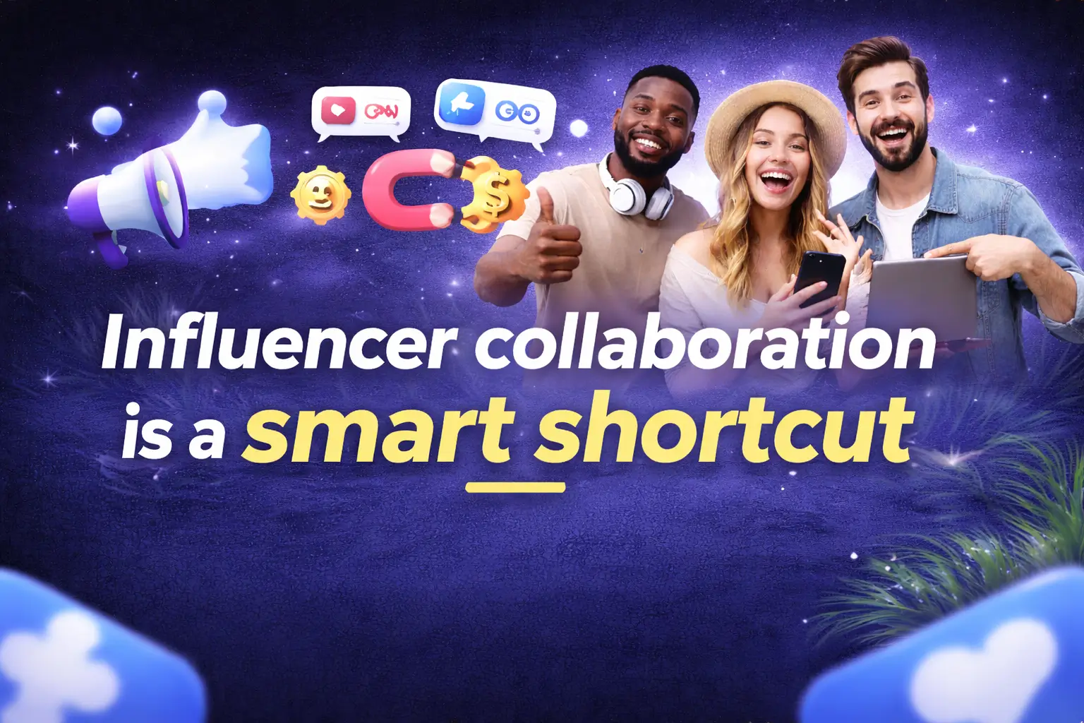 influencer collaboration is a smart shortcut