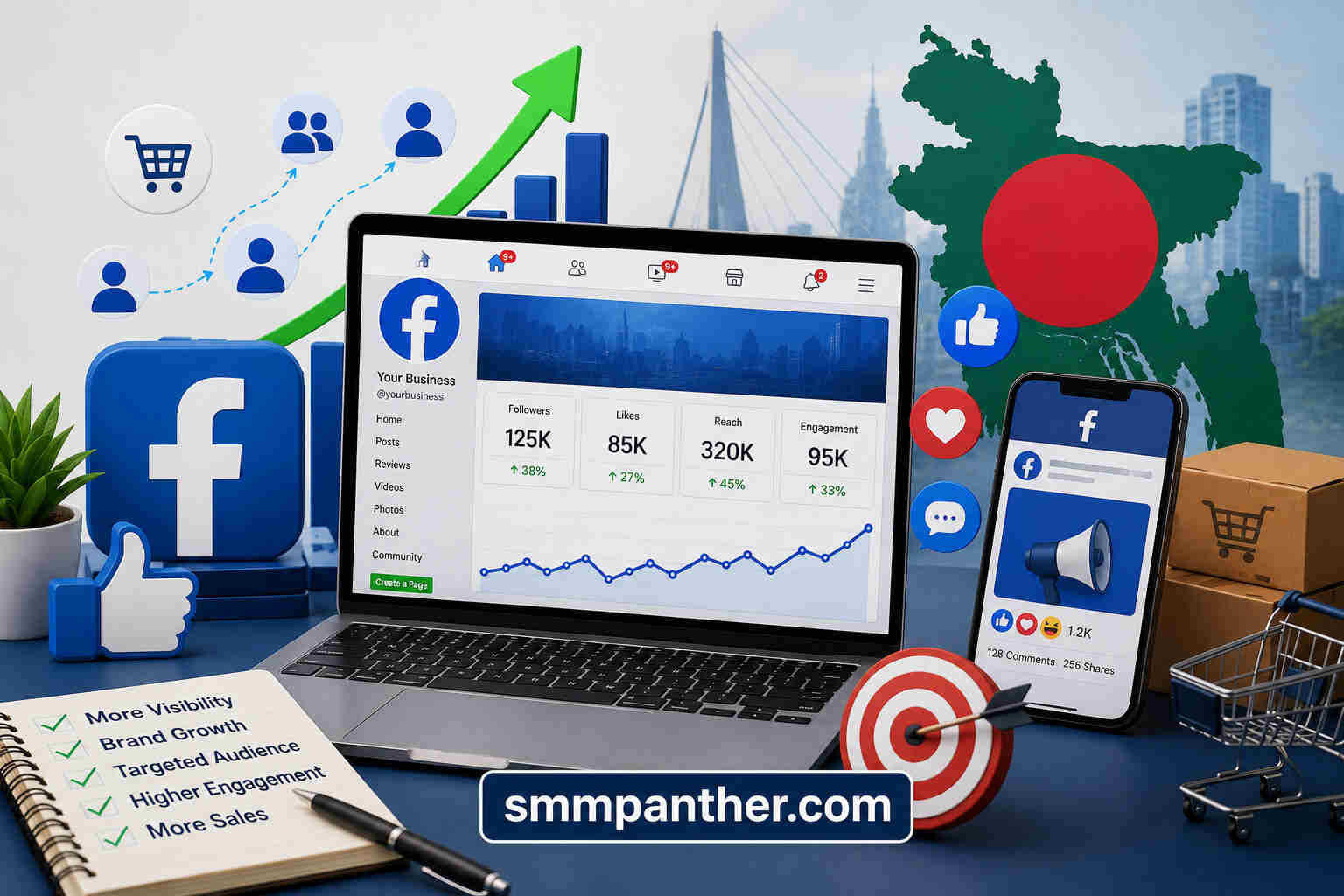 Why Businesses in Bangladesh Use Facebook SMM Panels