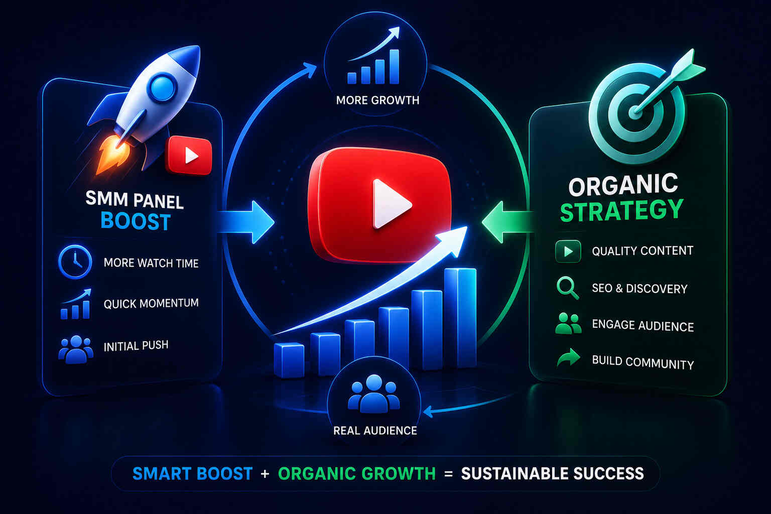 How to Combine SMM Panels With Organic Growth Strategy