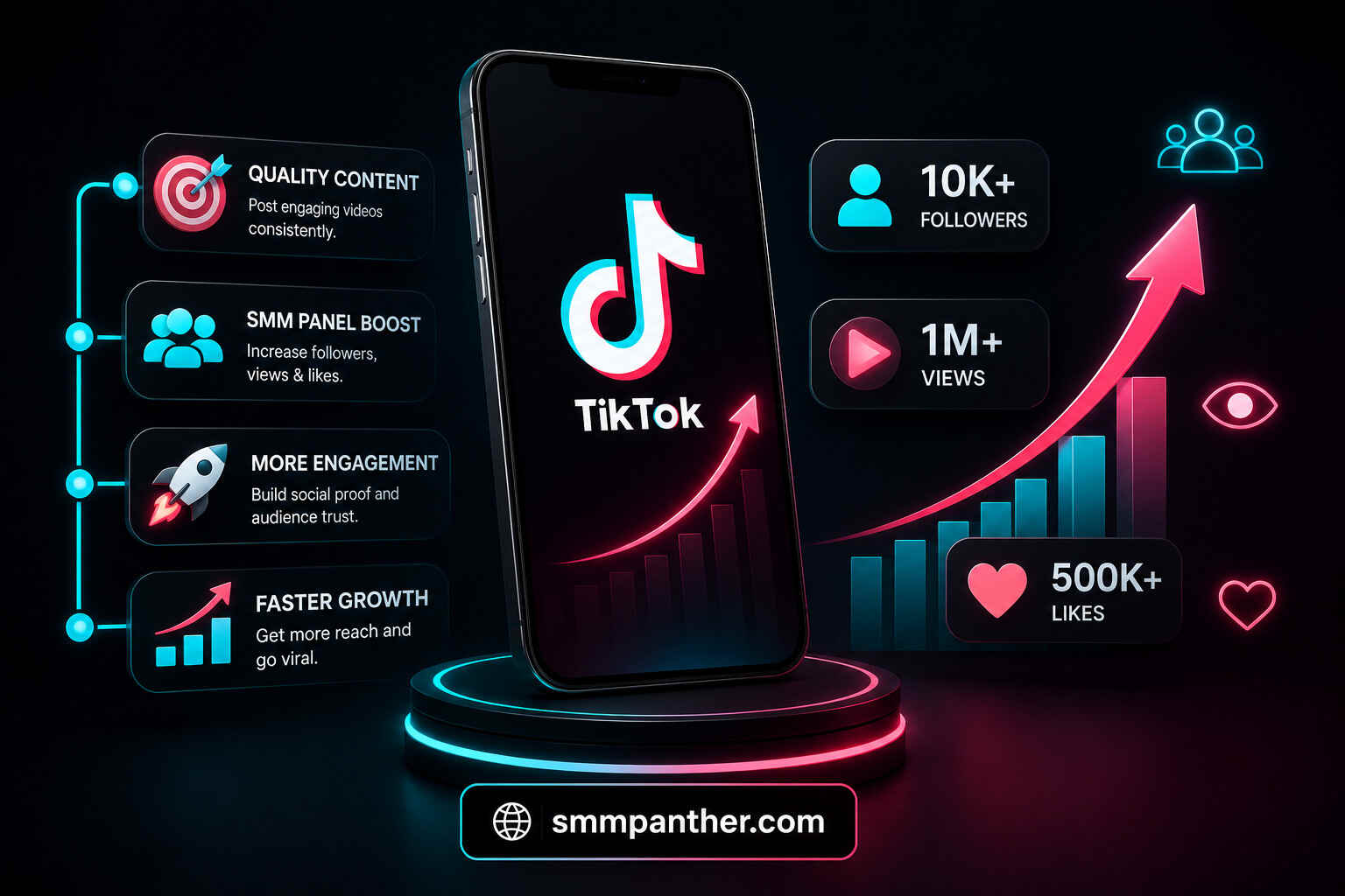 How to Grow TikTok With SMM Panel Support
