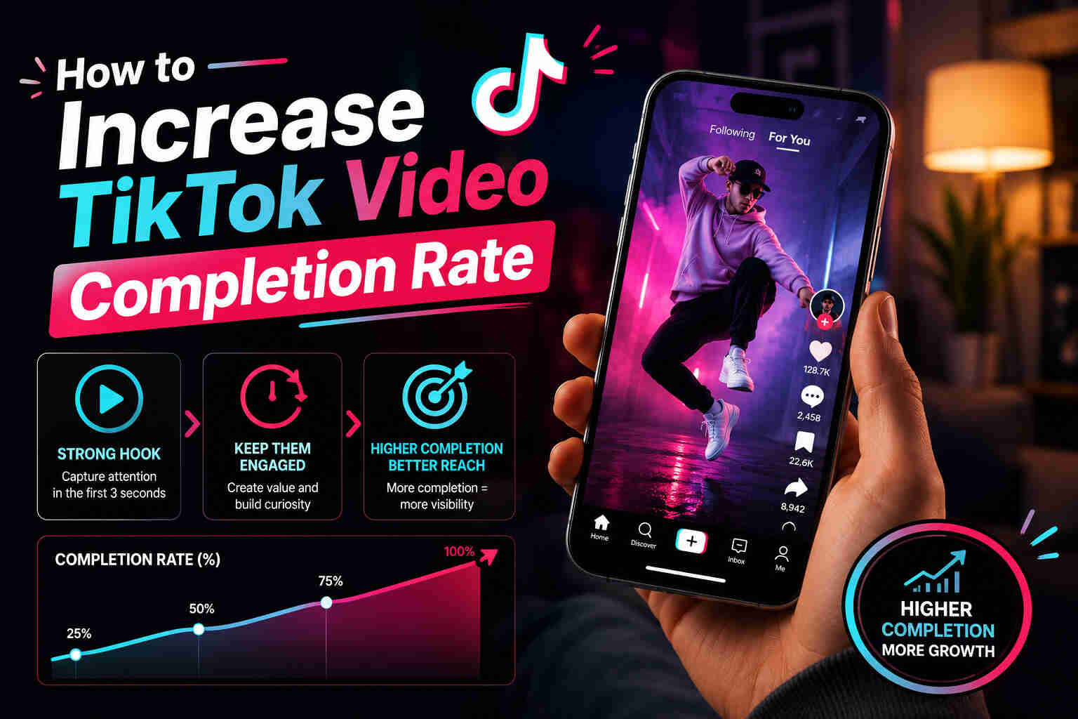 How to Increase TikTok Video Completion Rate