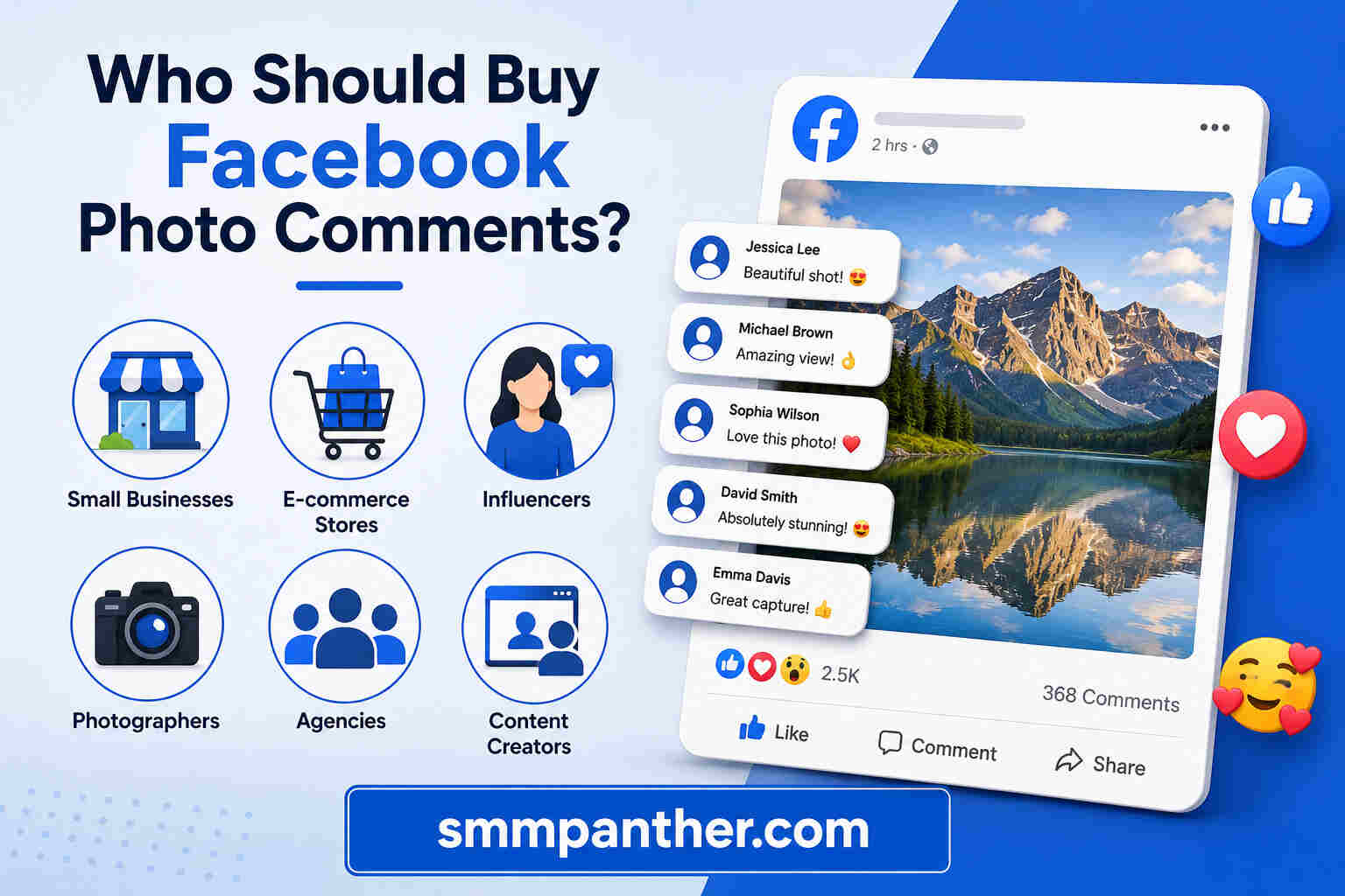 Who Should Buy Facebook Photo Comments?