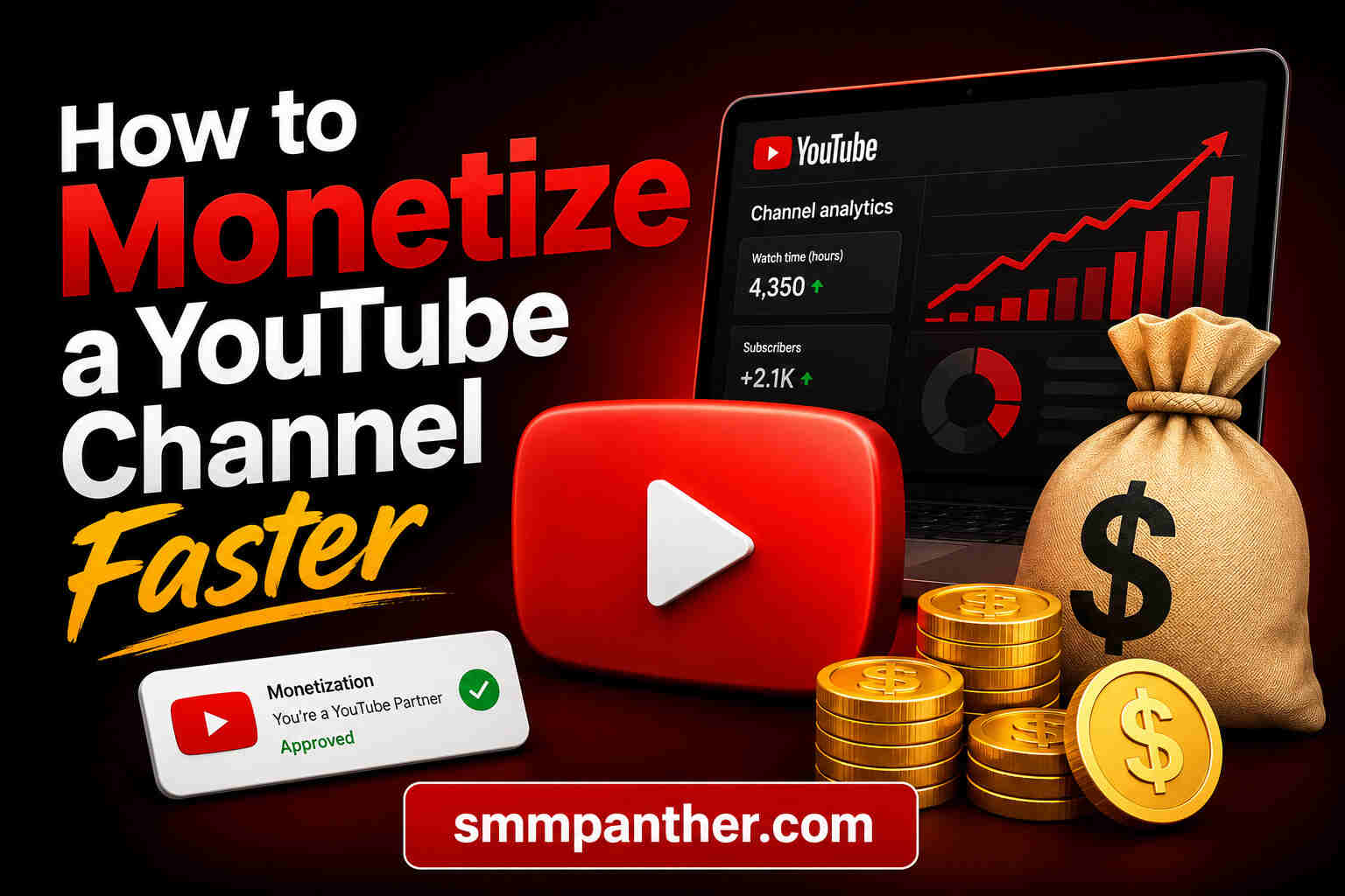How to Monetize a YouTube Channel Faster