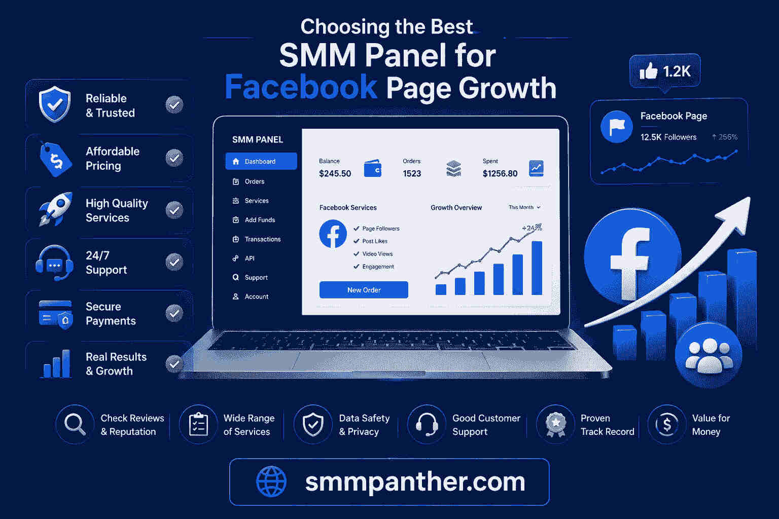 Choosing the Best SMM Panel for Facebook Page Growth