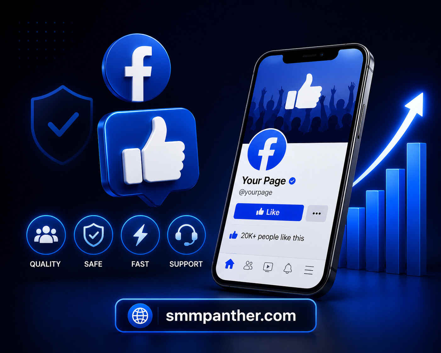 Best Facebook Page Likes SMM Panel
    Providers