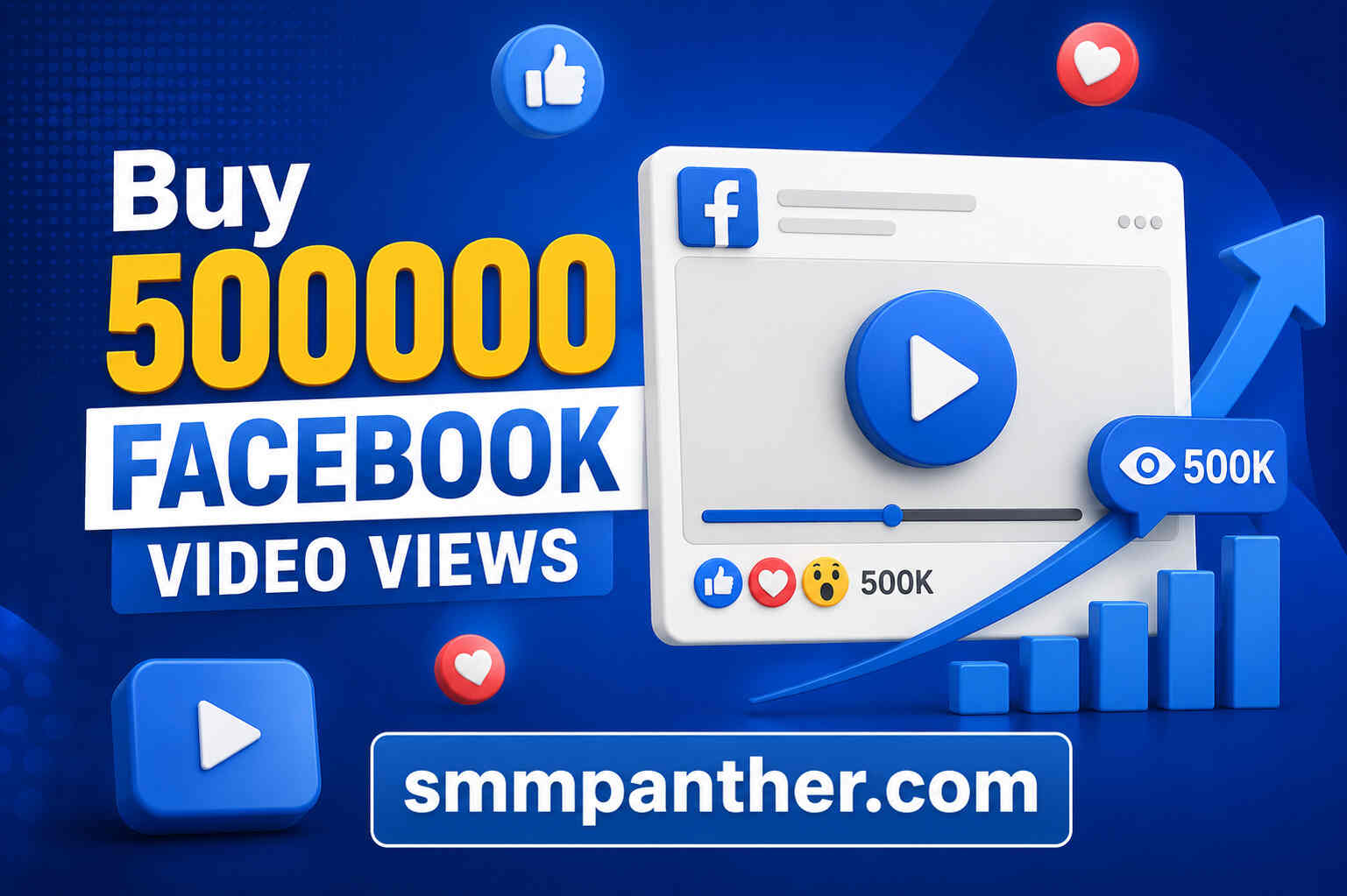 Buy 500000 Facebook Video Views: Accelerate Reach