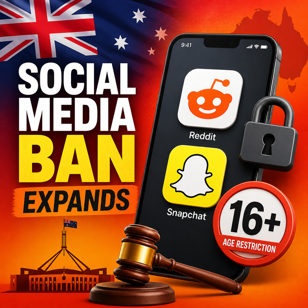 Reddit, Snapchat caught up in social media ban