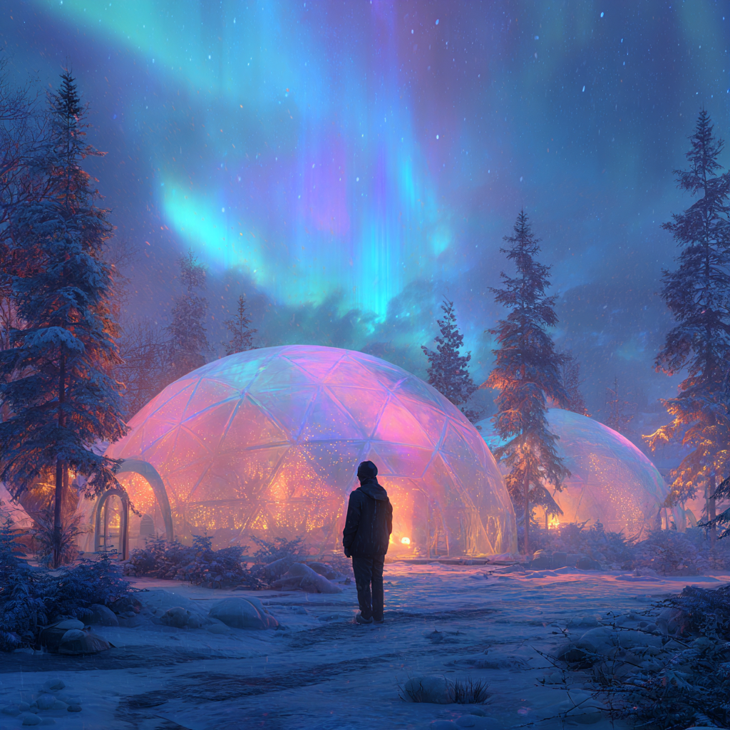 TikTok Shop’s LIVE Snowglobe Studios at Hyde Park Winter Wonderland 2024